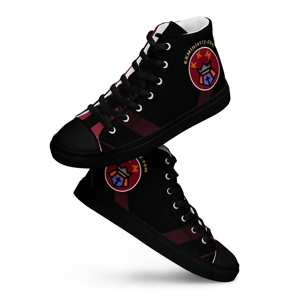 KKMinistry Black & Purple High Tops product image (8)