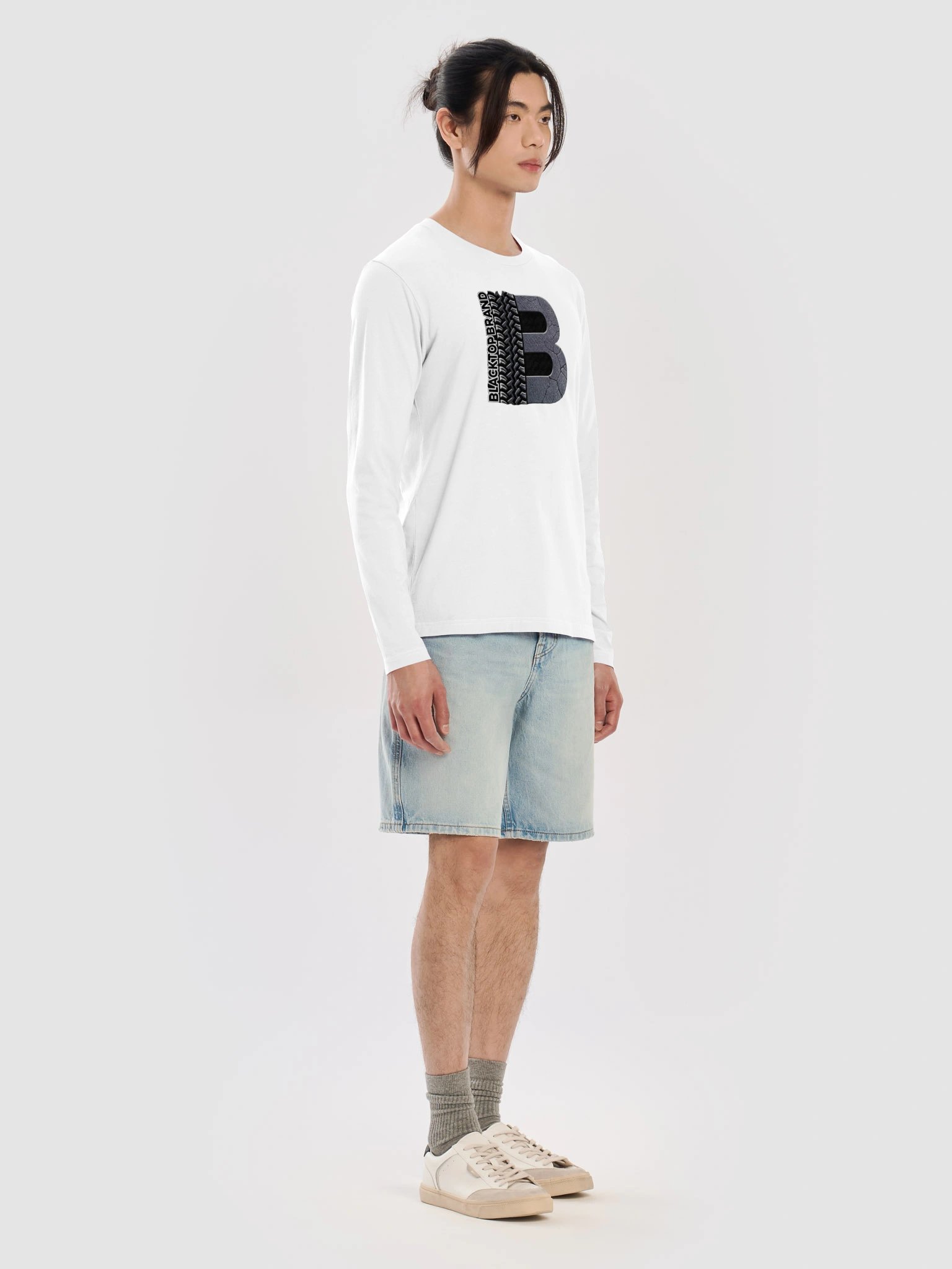 Blacktop Brand Fitted Long Sleeve Performance Tee product image (7)
