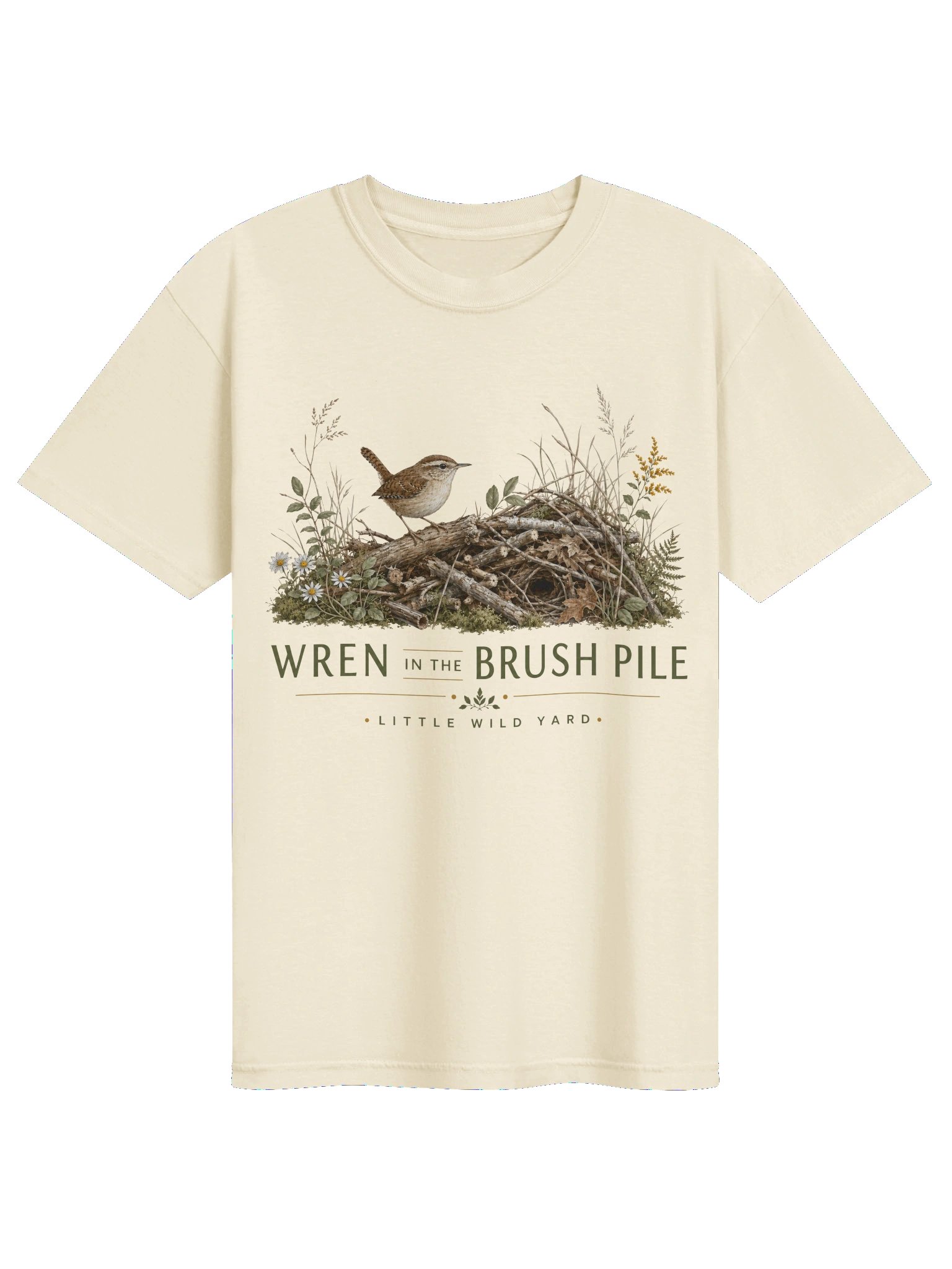 Wren in the Brush Pile T-shirt product image (4)