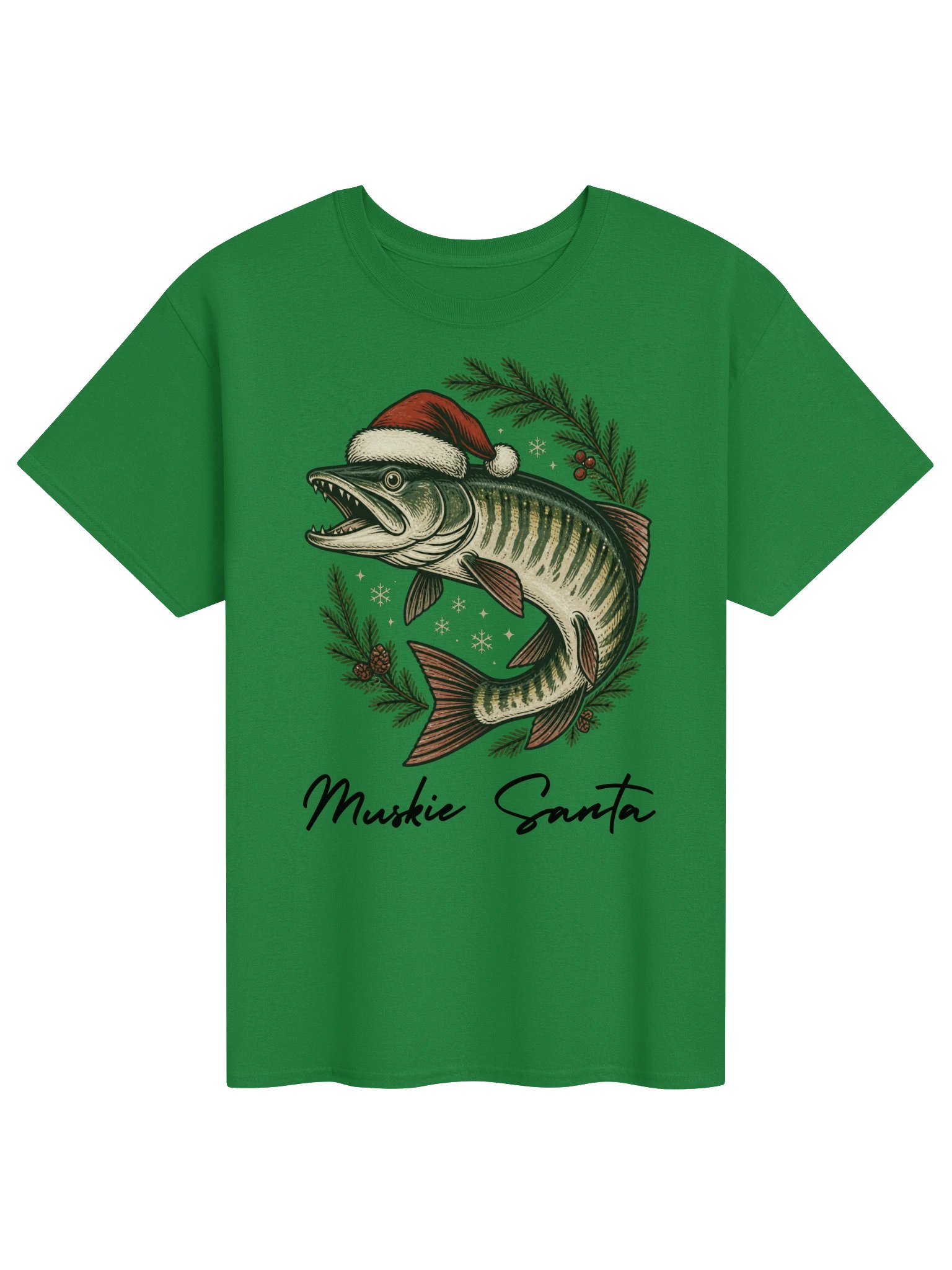 Muskie Santa T-Shirt product image (3)