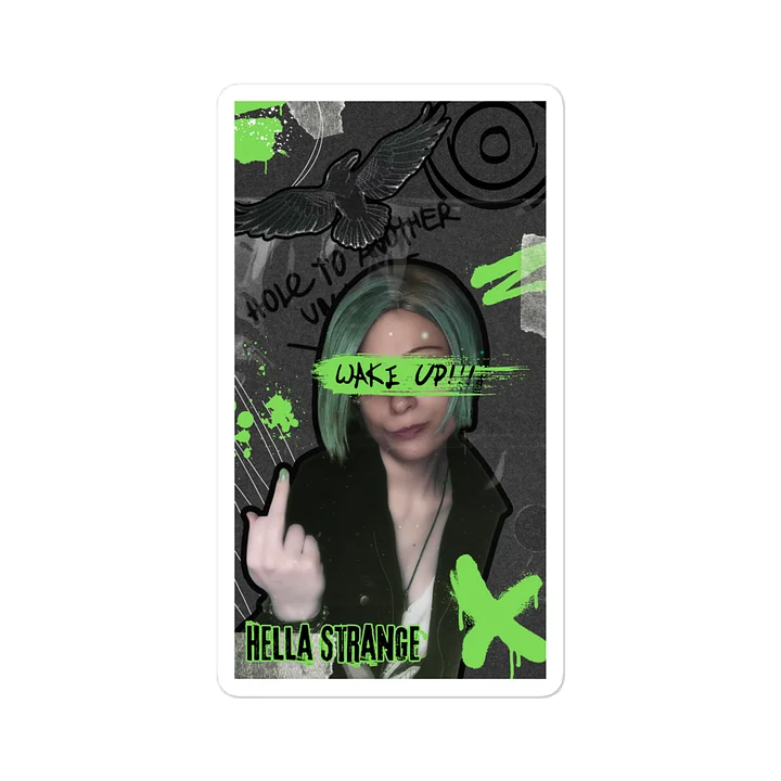 WAKE UP Sticker product image (2)