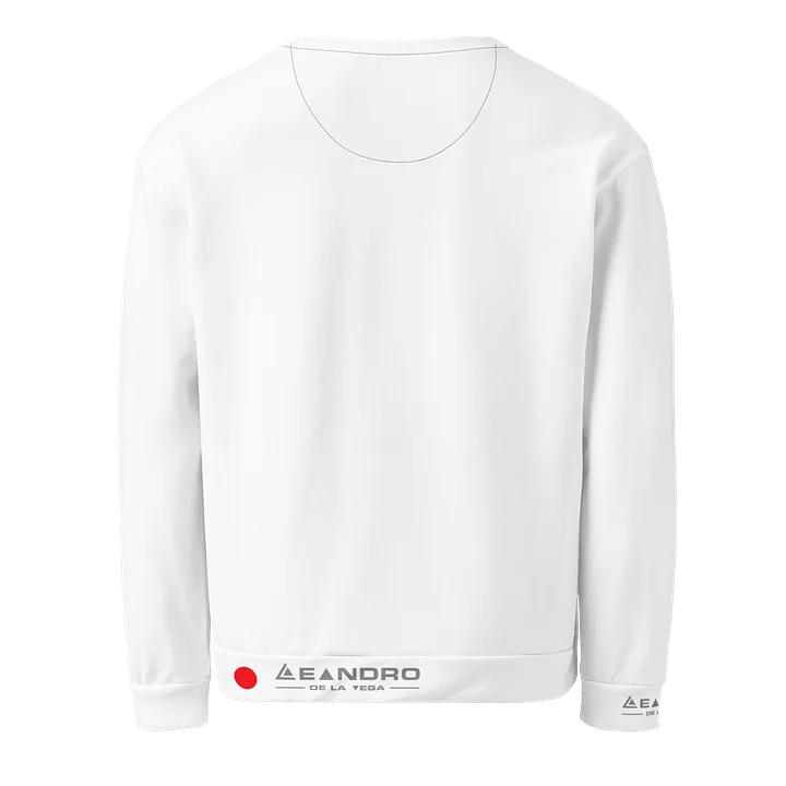 LEANDRO DE LA VEGA - SWEAT SHIRT "WE CAME TO CHANGE THE GAME" WHITE FLAG OF JAPAN product image (2)