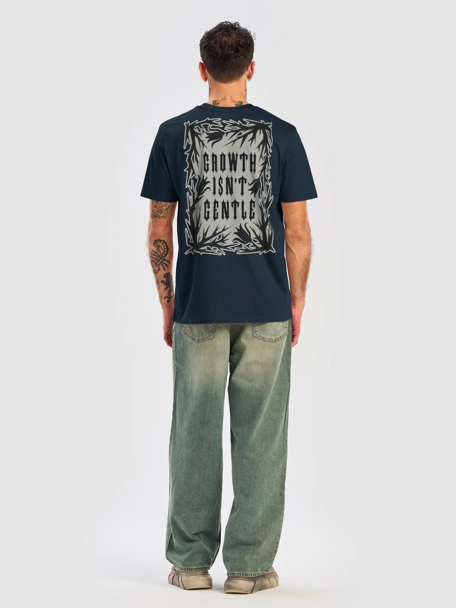 Growth Isn't Gentle - BB x SS Tee product image (1)