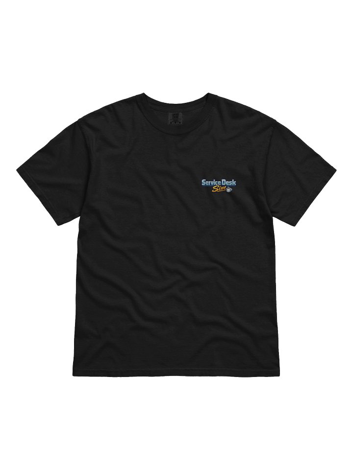 Service Desk Sim (Mega Corp Version) Small Logo T-Shirt product image (1)