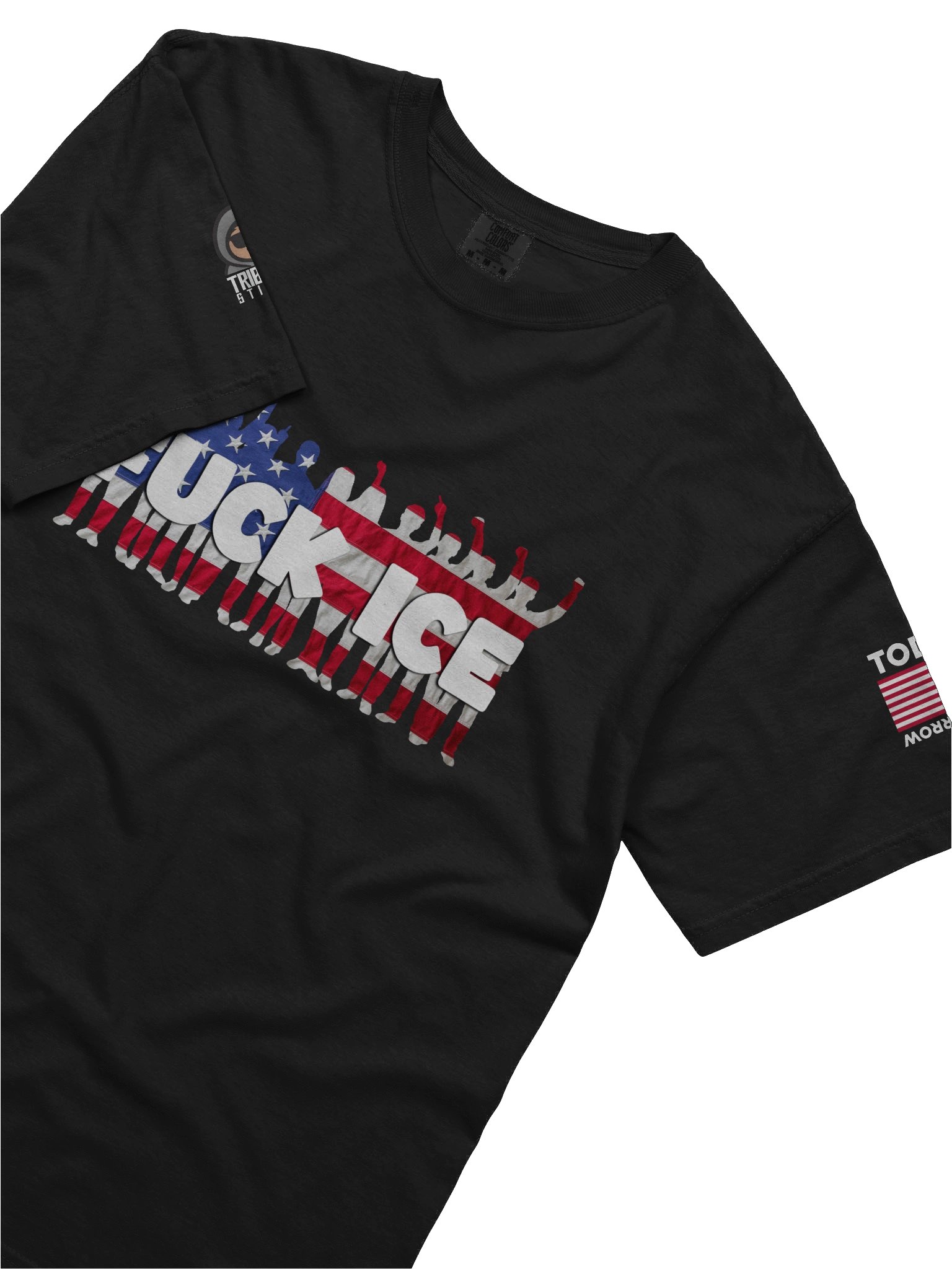 Patriotic Protest "F*CK ICE" Tee product image (3)