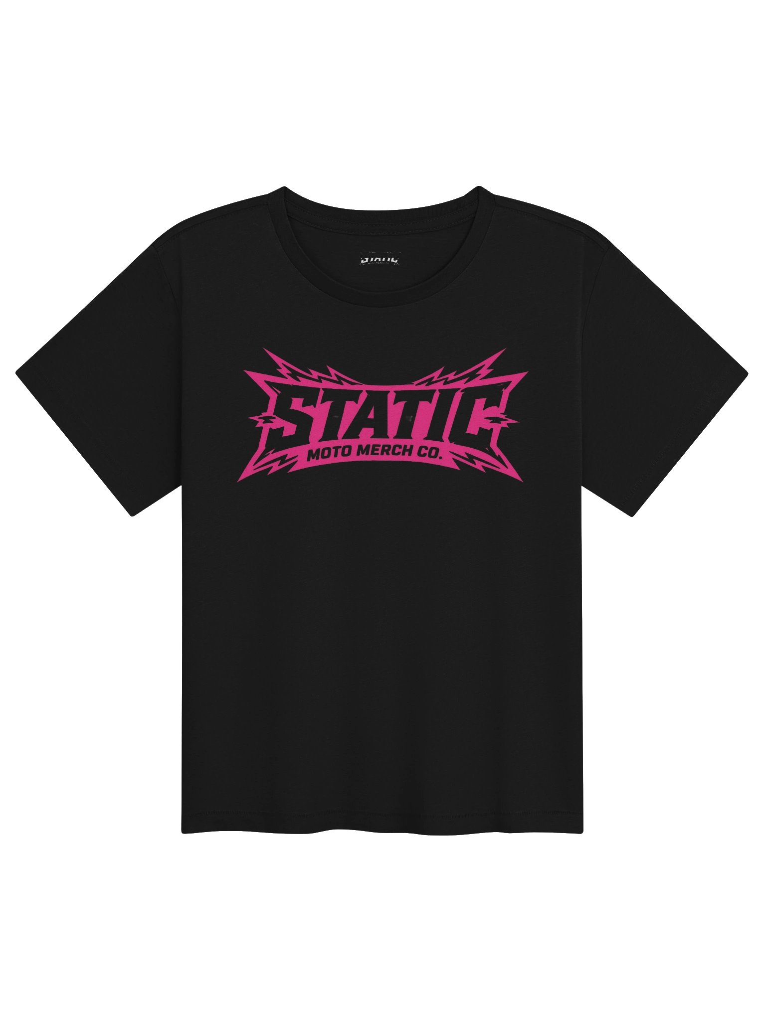 womens mid-high waist tee shirt product image (1)