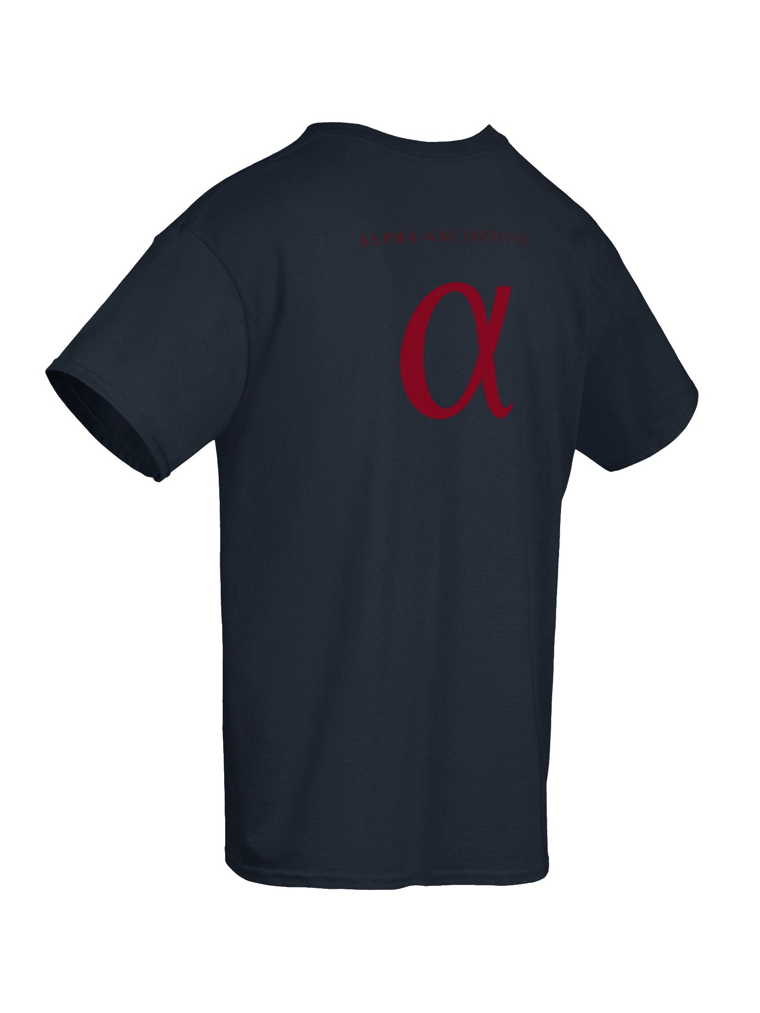 Navy / Oxblood Unisex Heavyweight T-Shirt product image (8)