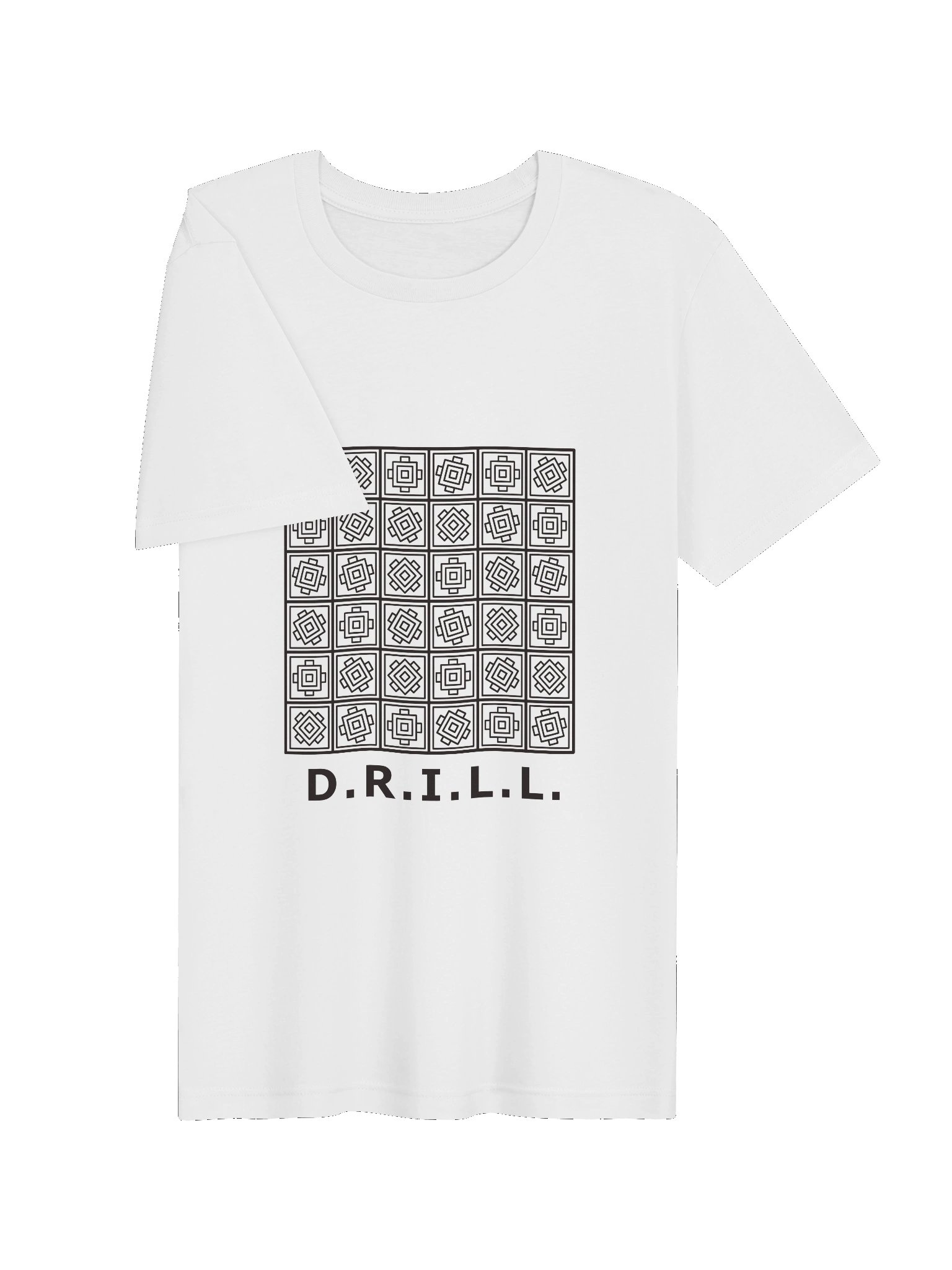 D.R.I.L.L T-Shirt White product image (3)