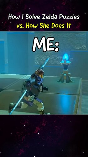 There Are TWO Ways to Solve Zelda Puzzles 💀        
 
Apparently, there are two kinds of Breath of the Wild players. Doza car...