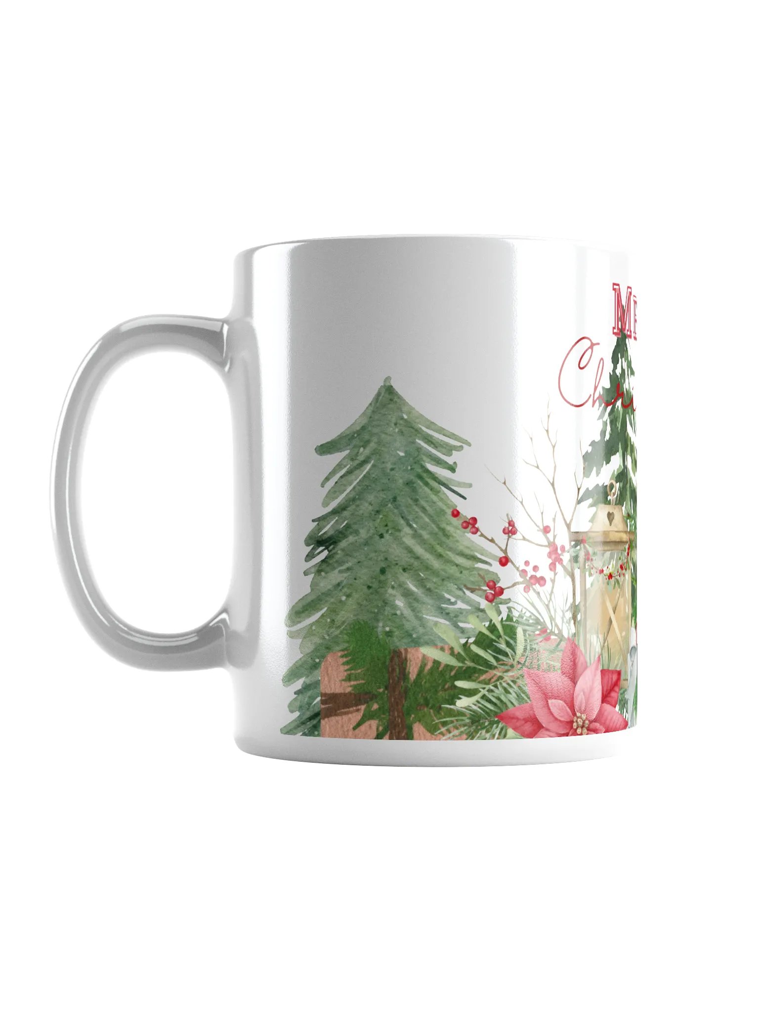 Festive Christmas White Glossy Mug product image (6)