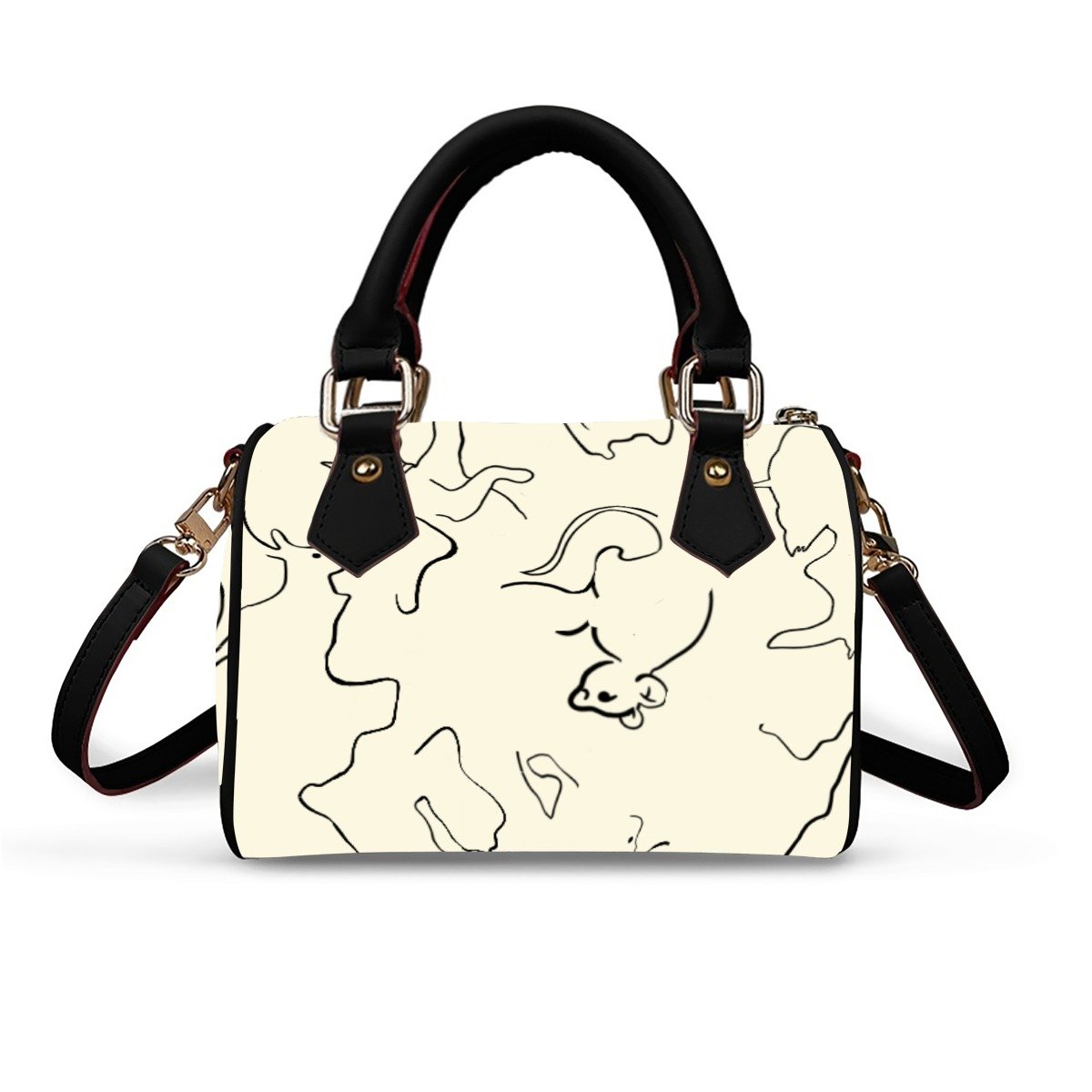Whimsical Mouse Sketch Handbag product image (2)