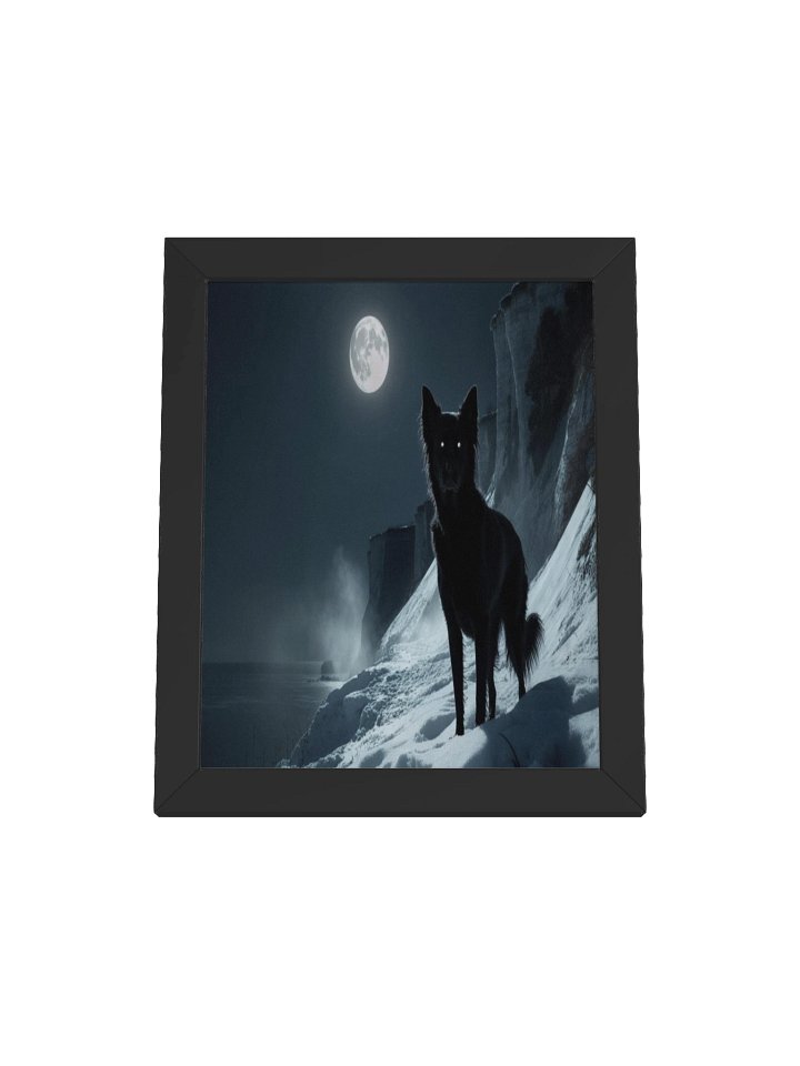 BLACK DOG OF HANGING HILLS PRINT product image (1)
