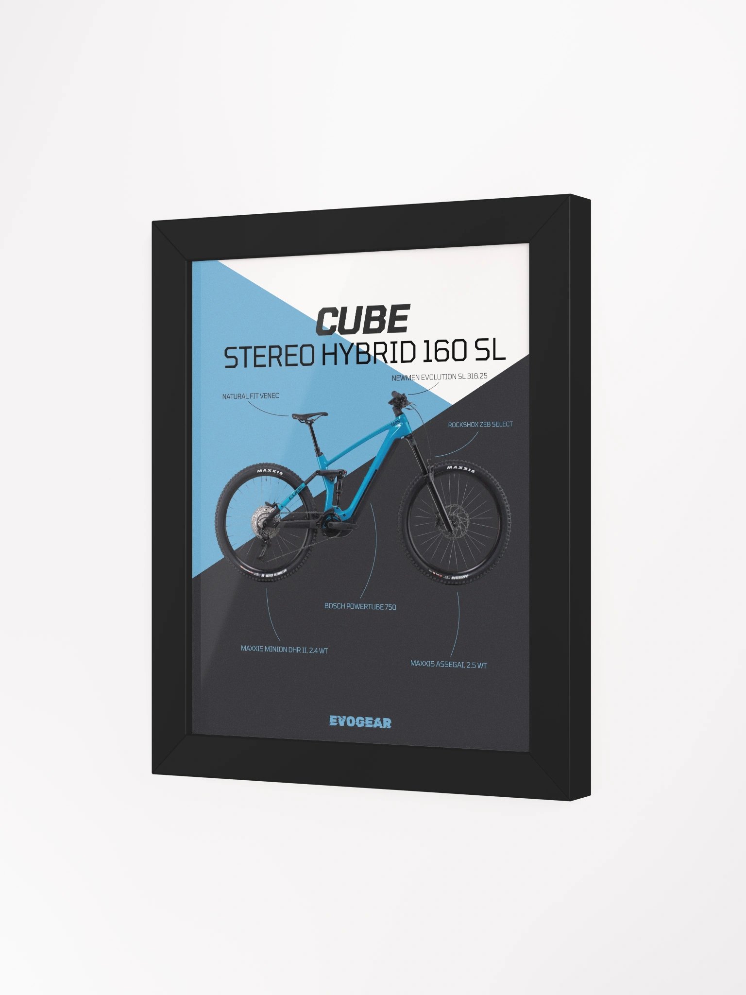 Cube Stereo Hybrid 160 HPC SL frame product image (13)