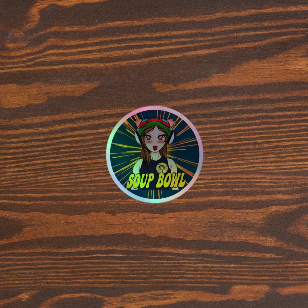 Holographic Soup Bowl Sticker product image (5)