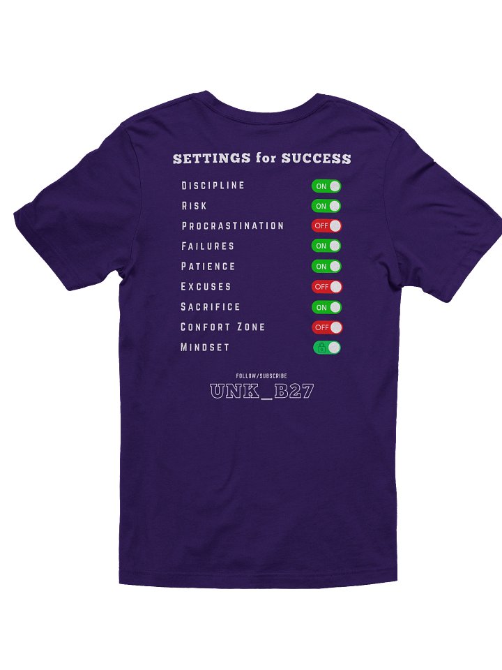 Settings for Success - Supersoft T-Shirt product image (1)