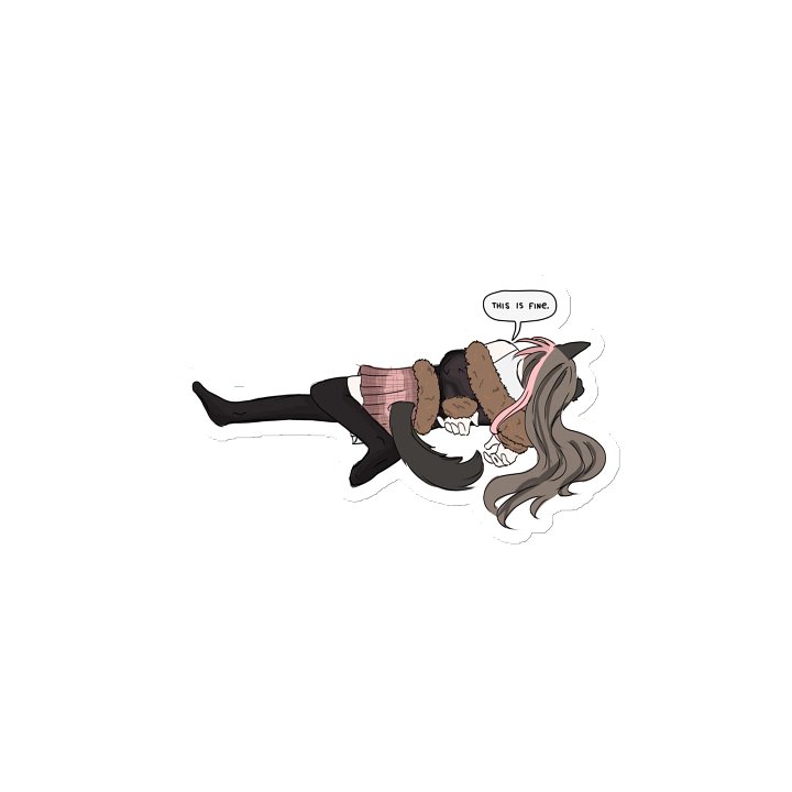 "This is Fine" Magnet product image (2)