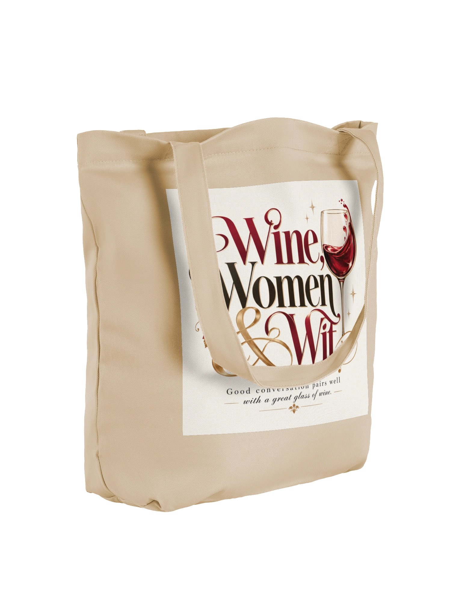 Wine, Women & Wit Tote product image (4)