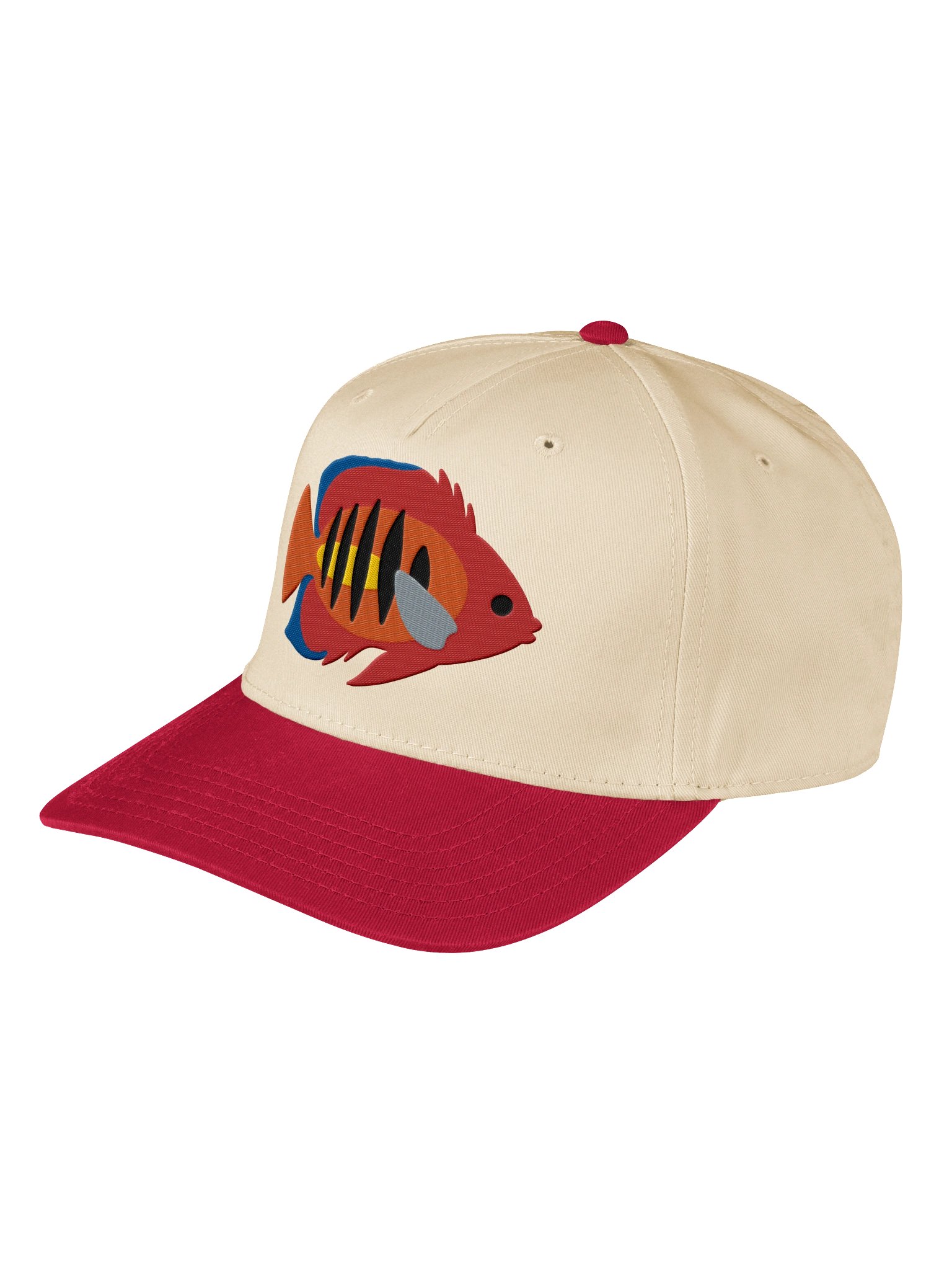 Flame Angelfish Mid-Profile Baseball Cap (Embroidered) for Reef and Marine Aquarium Lovers product image (37)