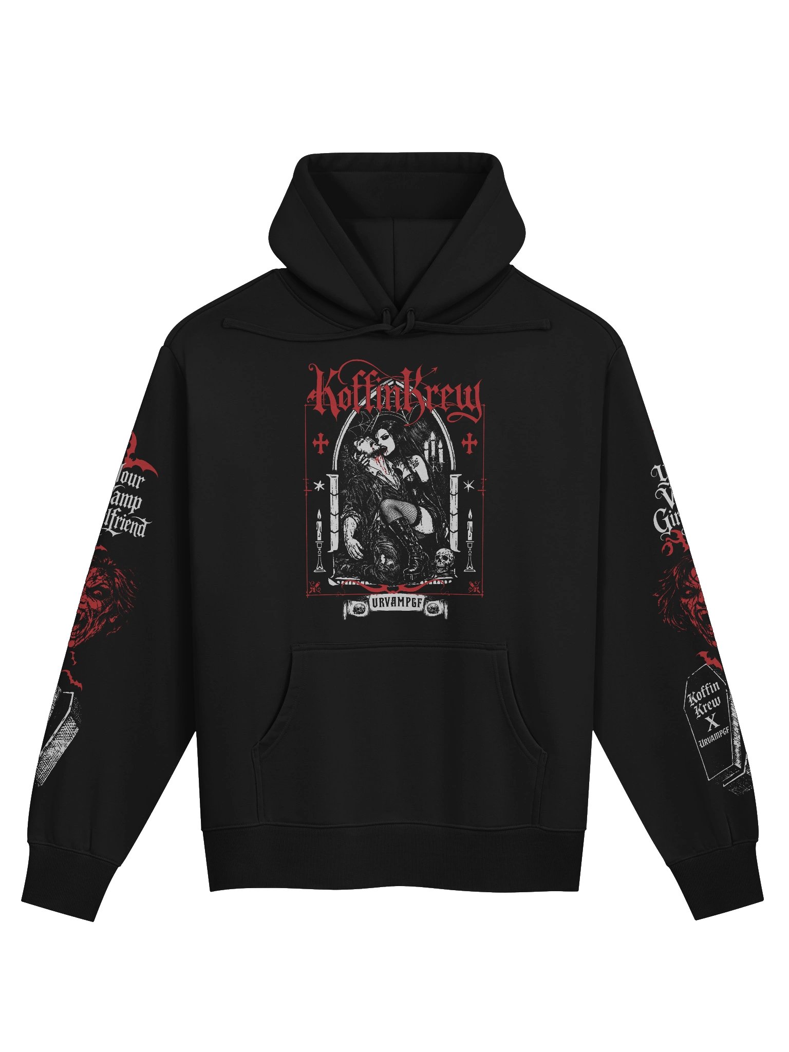 URVAMPGF Heavy Pullover Hoodie product image (5)