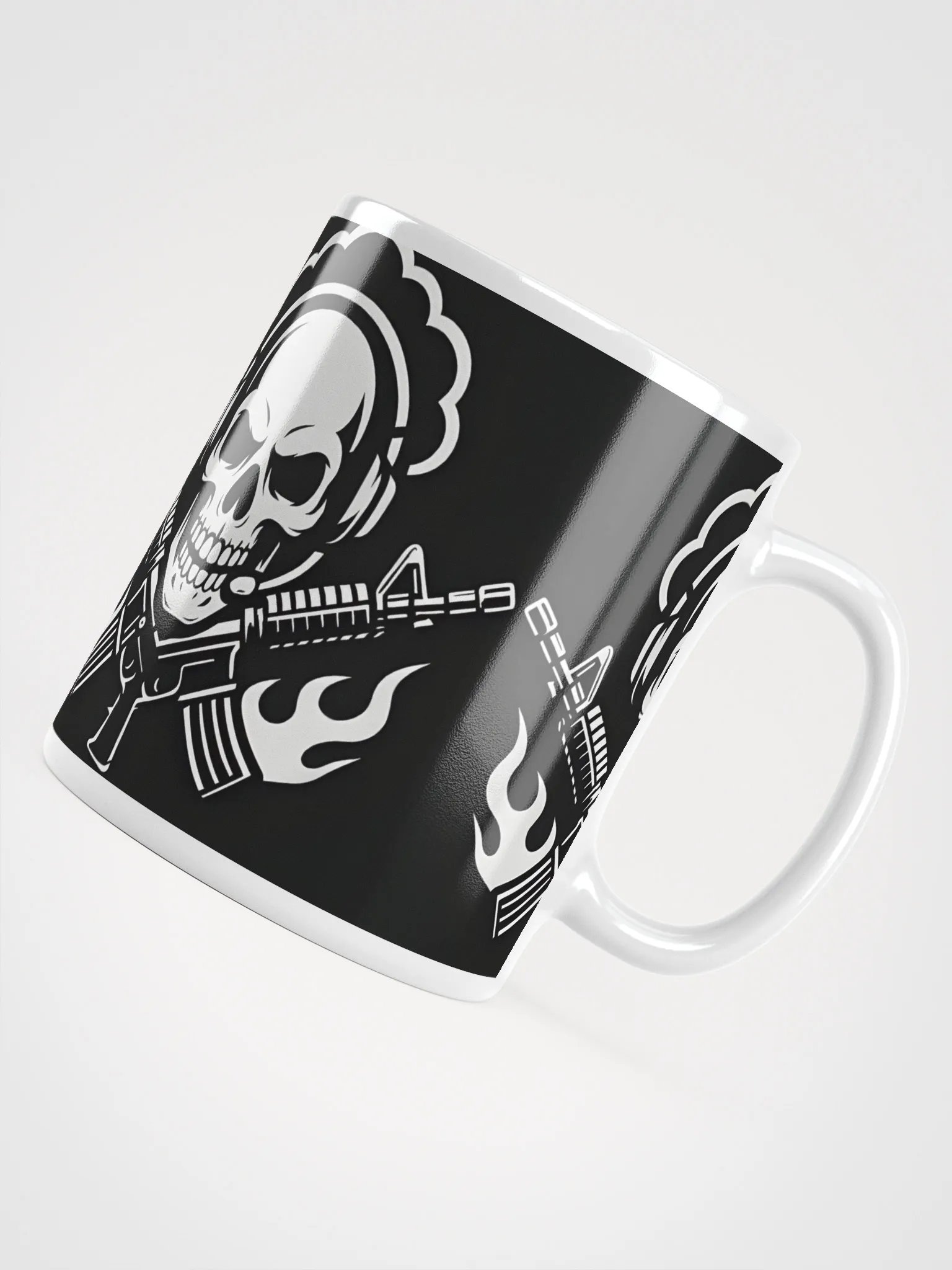 ☕ Atomic Fire Gaming Mug – “Locked & Loaded” Edition product image (11)