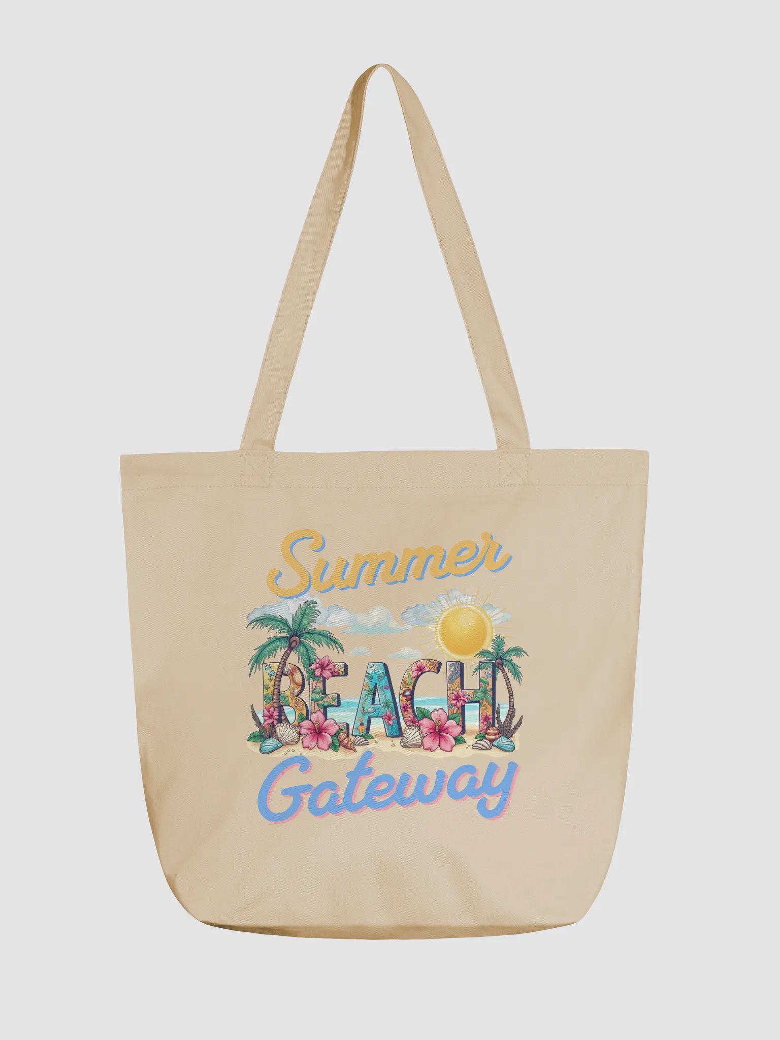 Summer Gateway Beach Organic Tote product image (5)