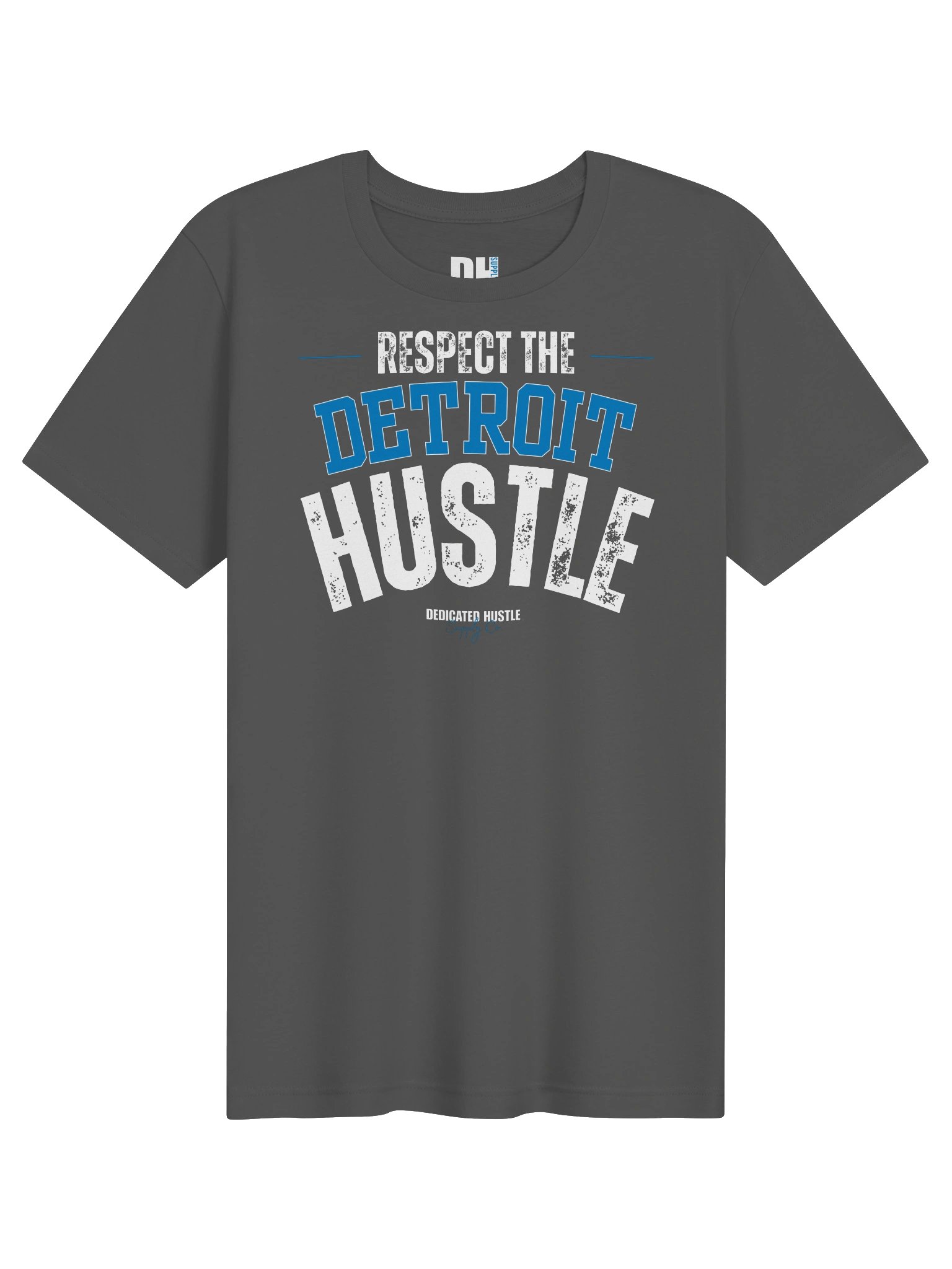 Respect The Detroit Hustle - Varsity Edition Tee | Dark Colorways product image (1)