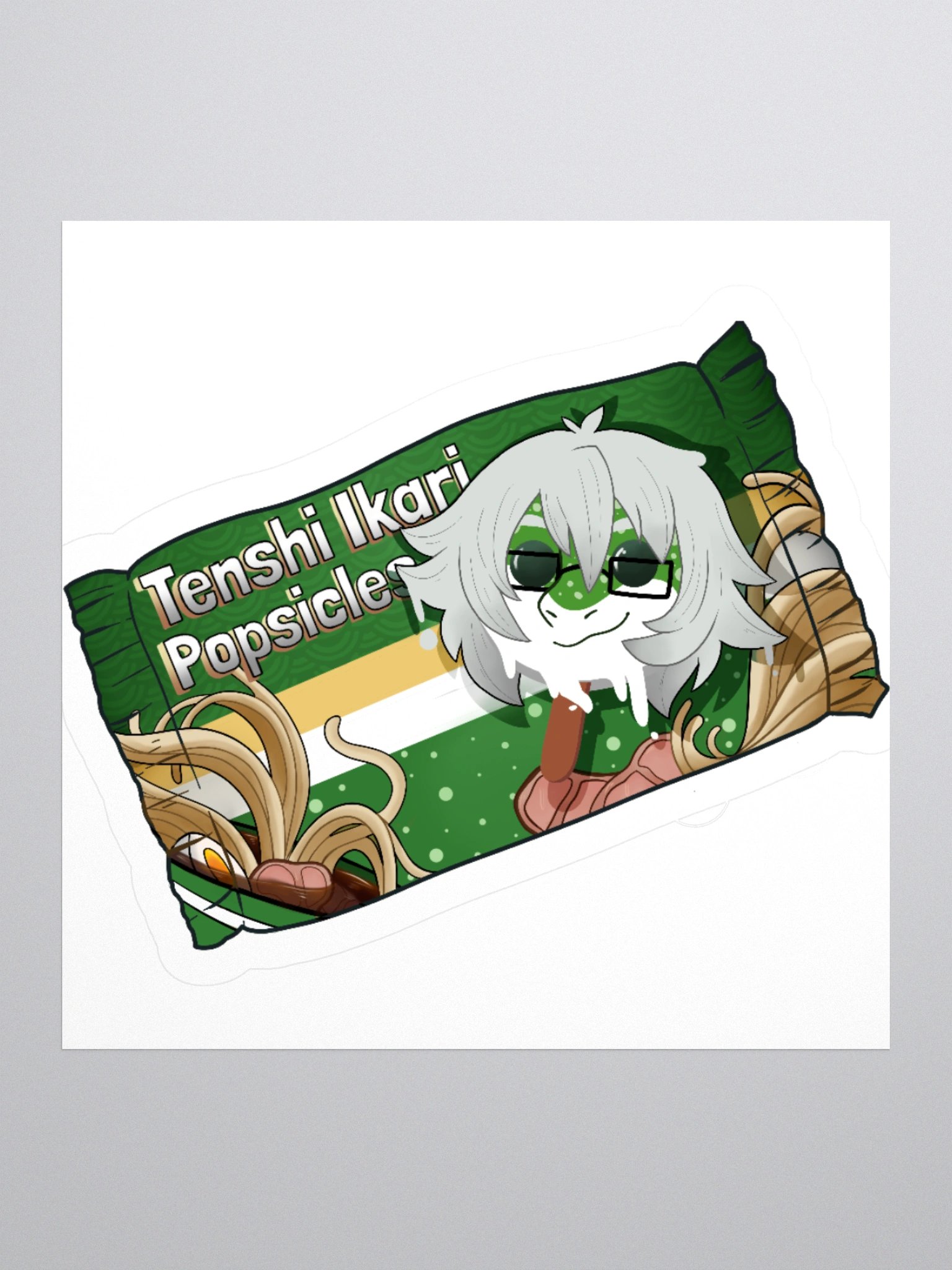 Ikari Popsicle Wrapper Sticker product image (1)