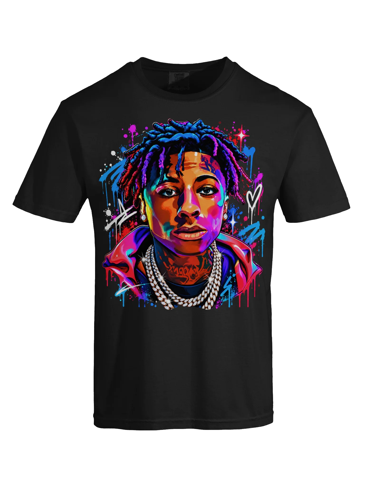 NBA Young Boy Street Art Tee product image (18)
