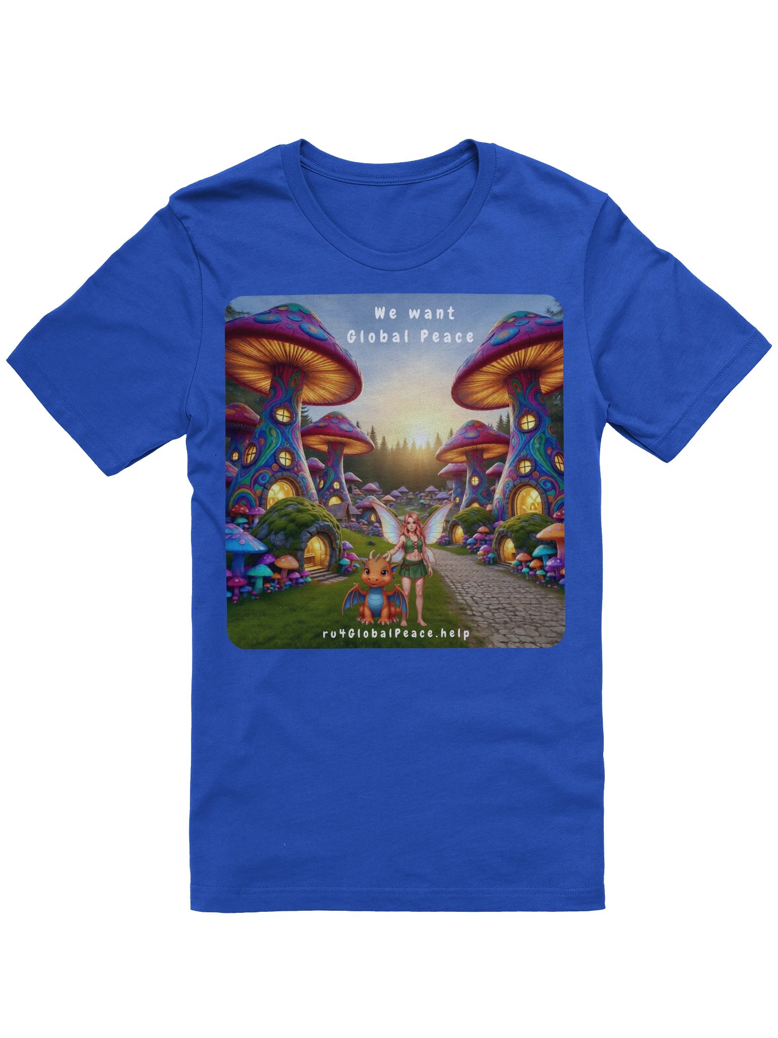 We want Global Peace T-Shirt product image (5)