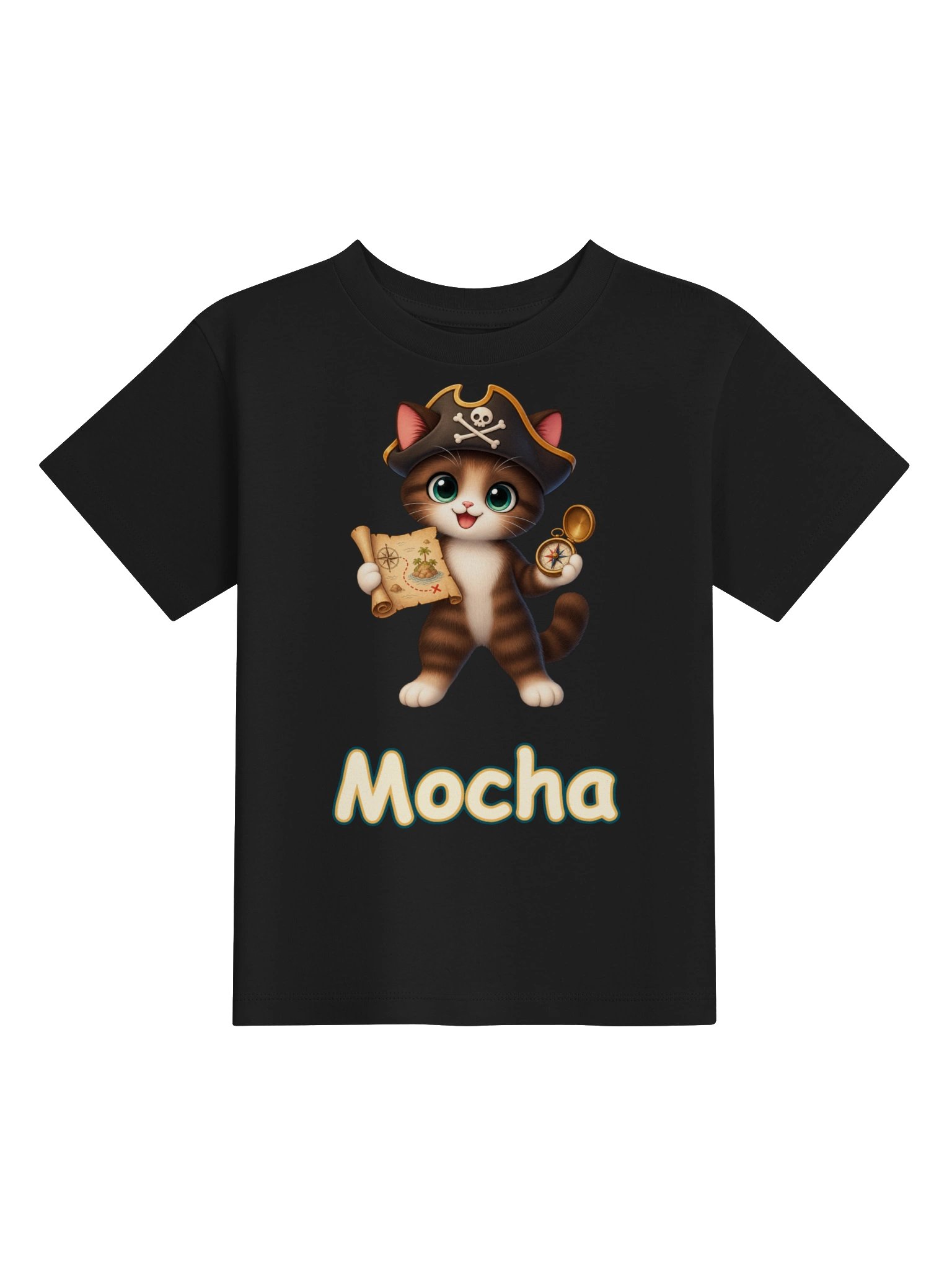 Mocha Treasure Navigator Toddler T-Shirt product image (1)