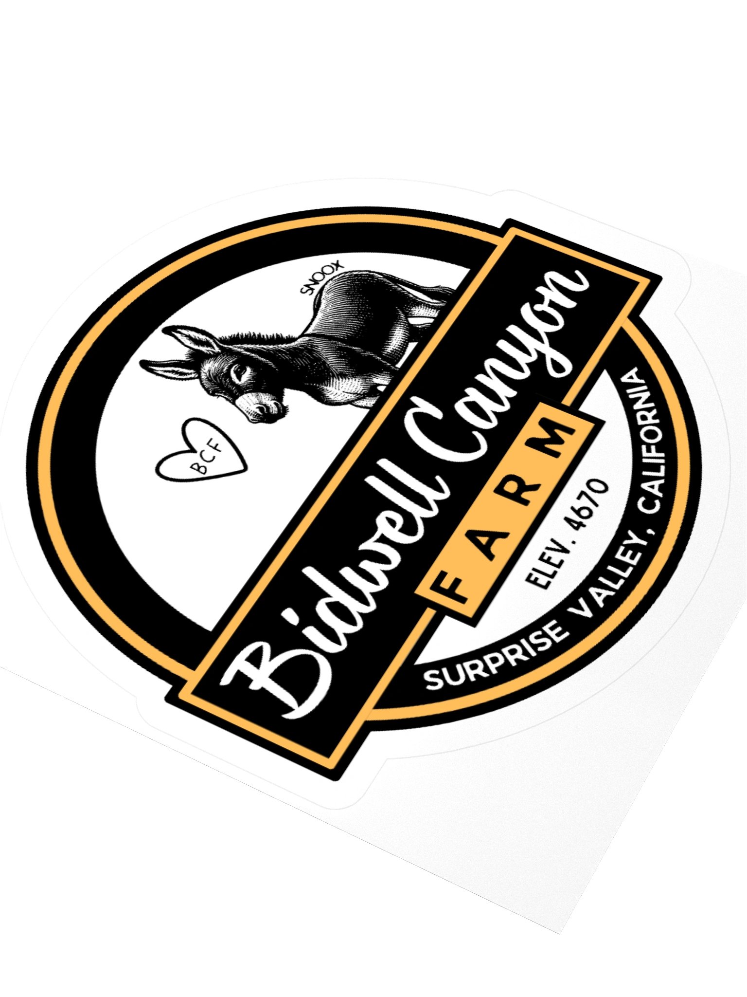 BCF Donkey Lovers Sticker product image (3)