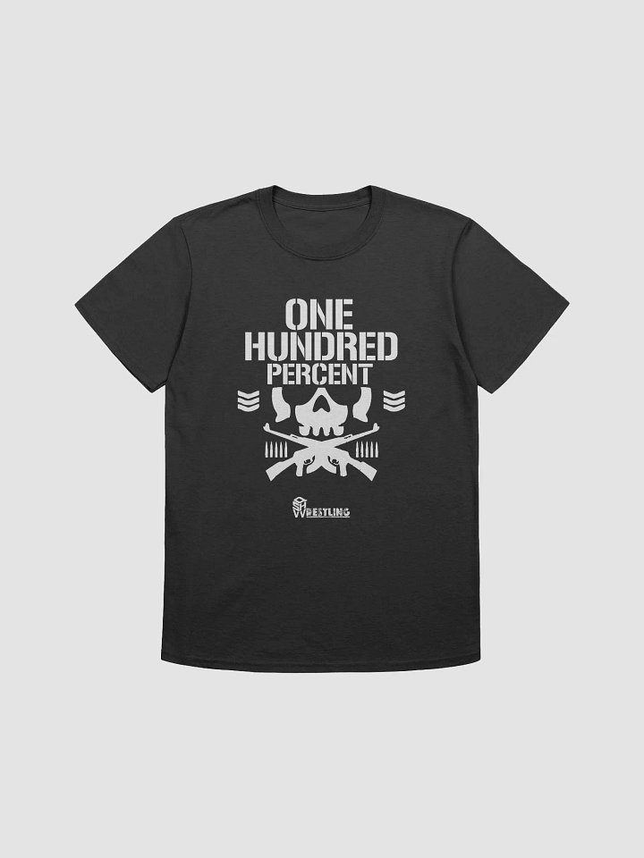 QSHW 100% (ONE HUNDRED PERCENT) (WHITE DESIGN) T-SHIRT product image (1)