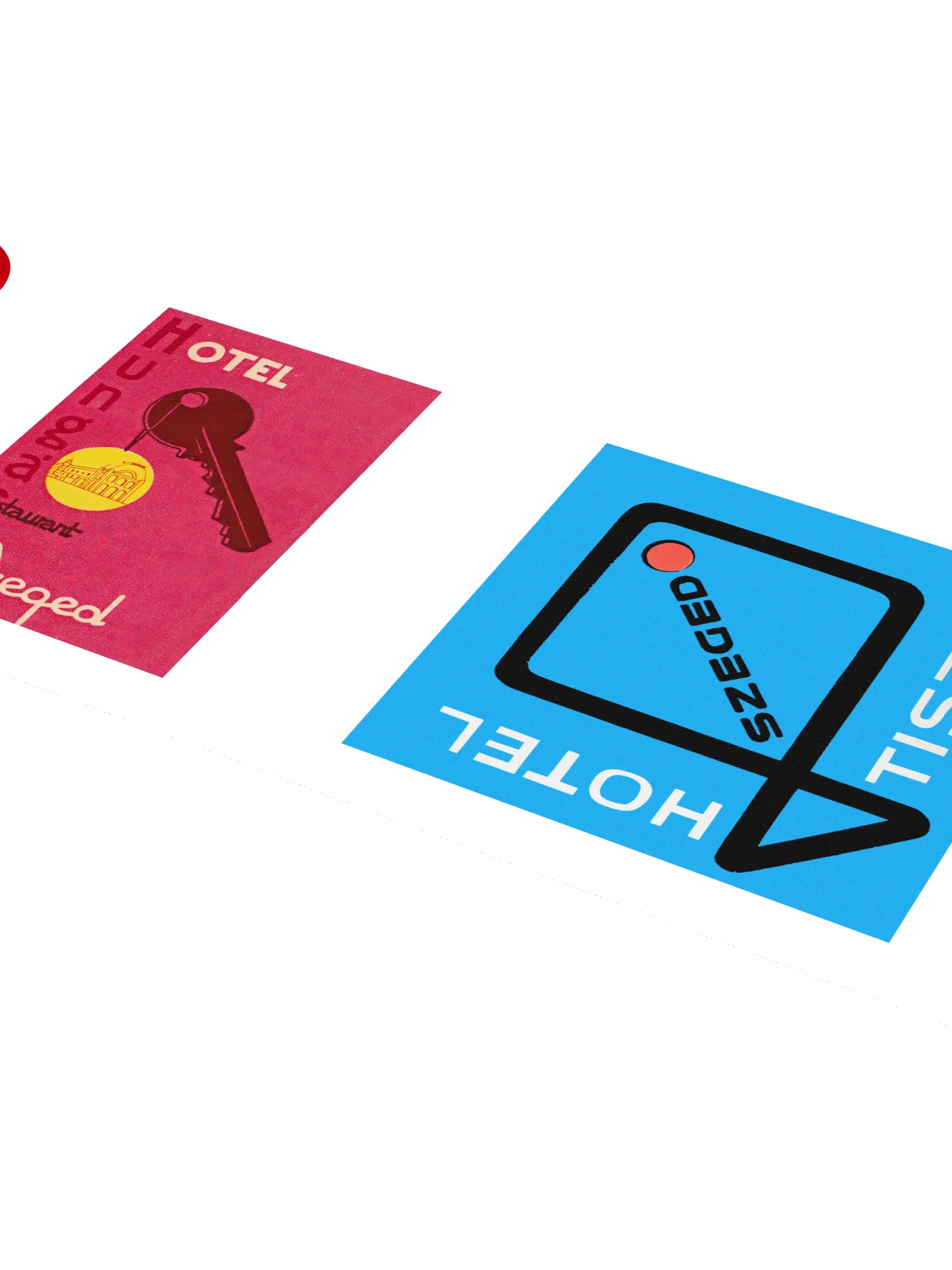 Szeged Hotel Stickers product image (4)