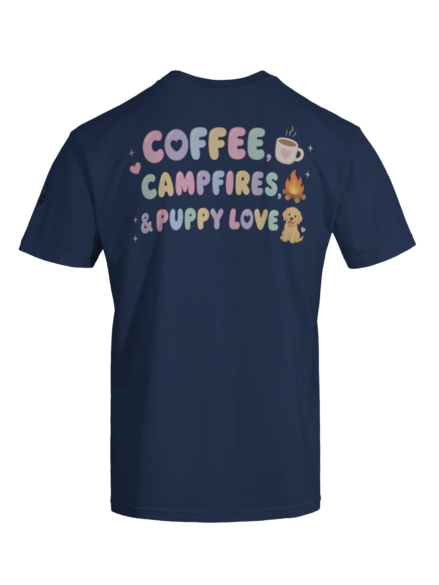 Coffee, Campfires & Dog Mom Things Tee 🐾☕🏕️ product image (55)