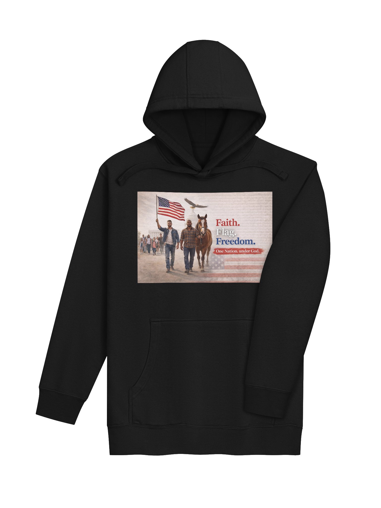 the Faith Flag Freedom hoodie product image (4)