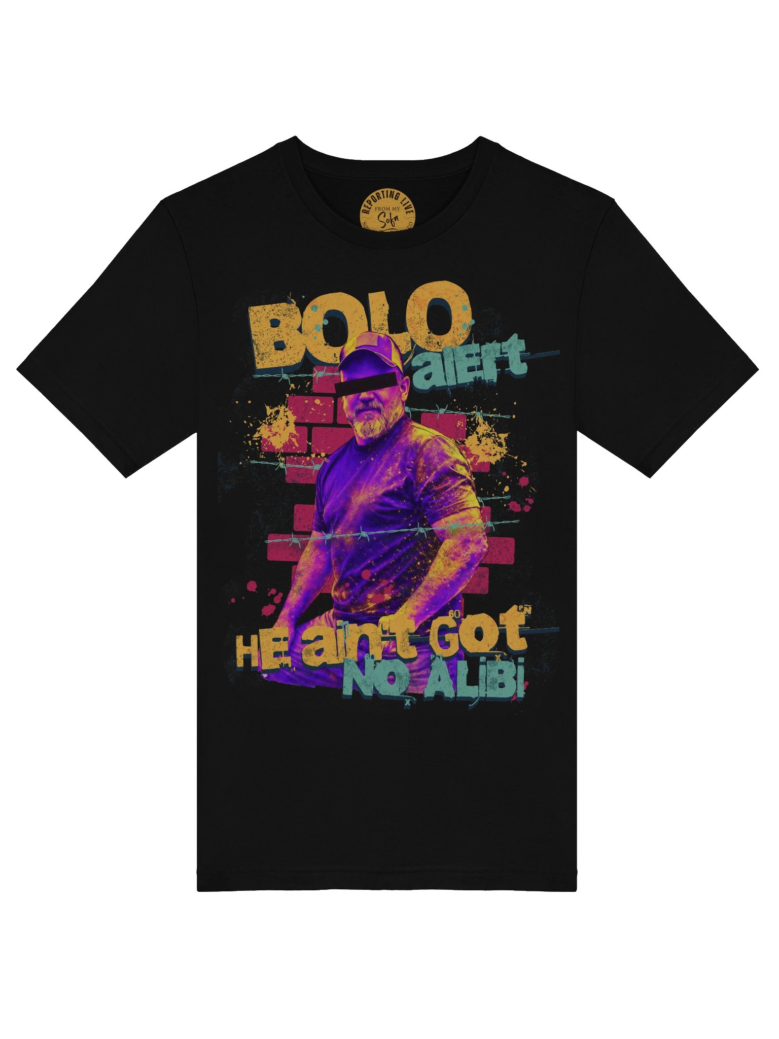 BOLO Alert No Alibi Paul Shirt product image (41)