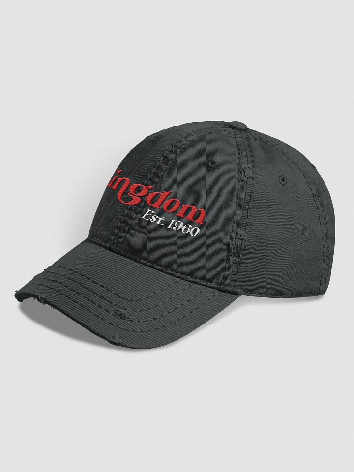 Kingdom Est. 1960 Distressed Dad Hat product image (2)