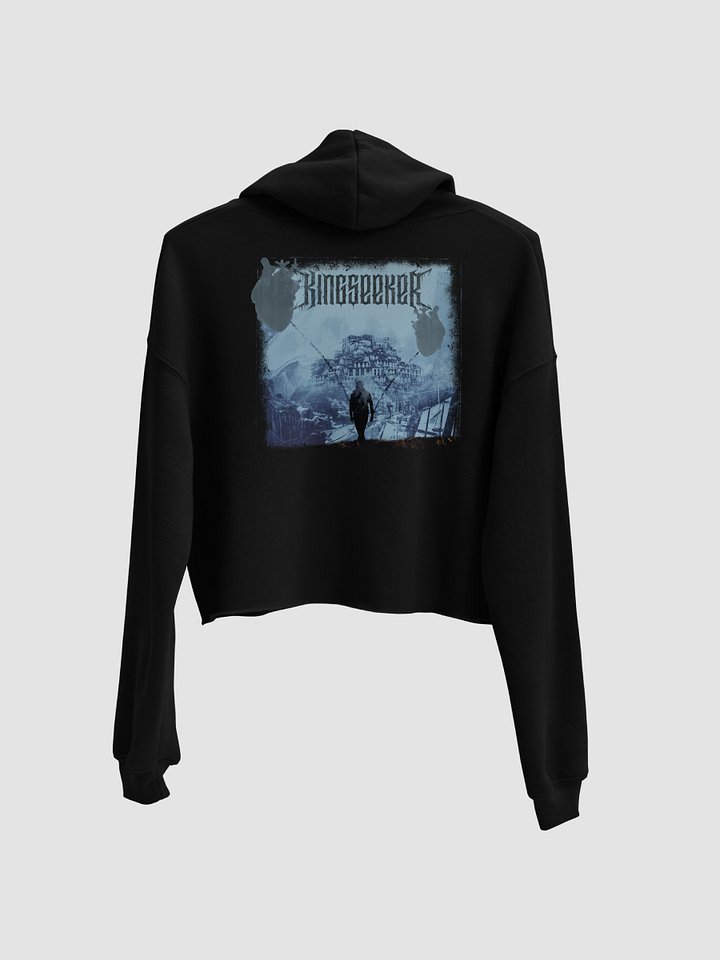 [kingseeker] Women's Cropped Hoodie - Bella + Canvas 7502 product image (2)