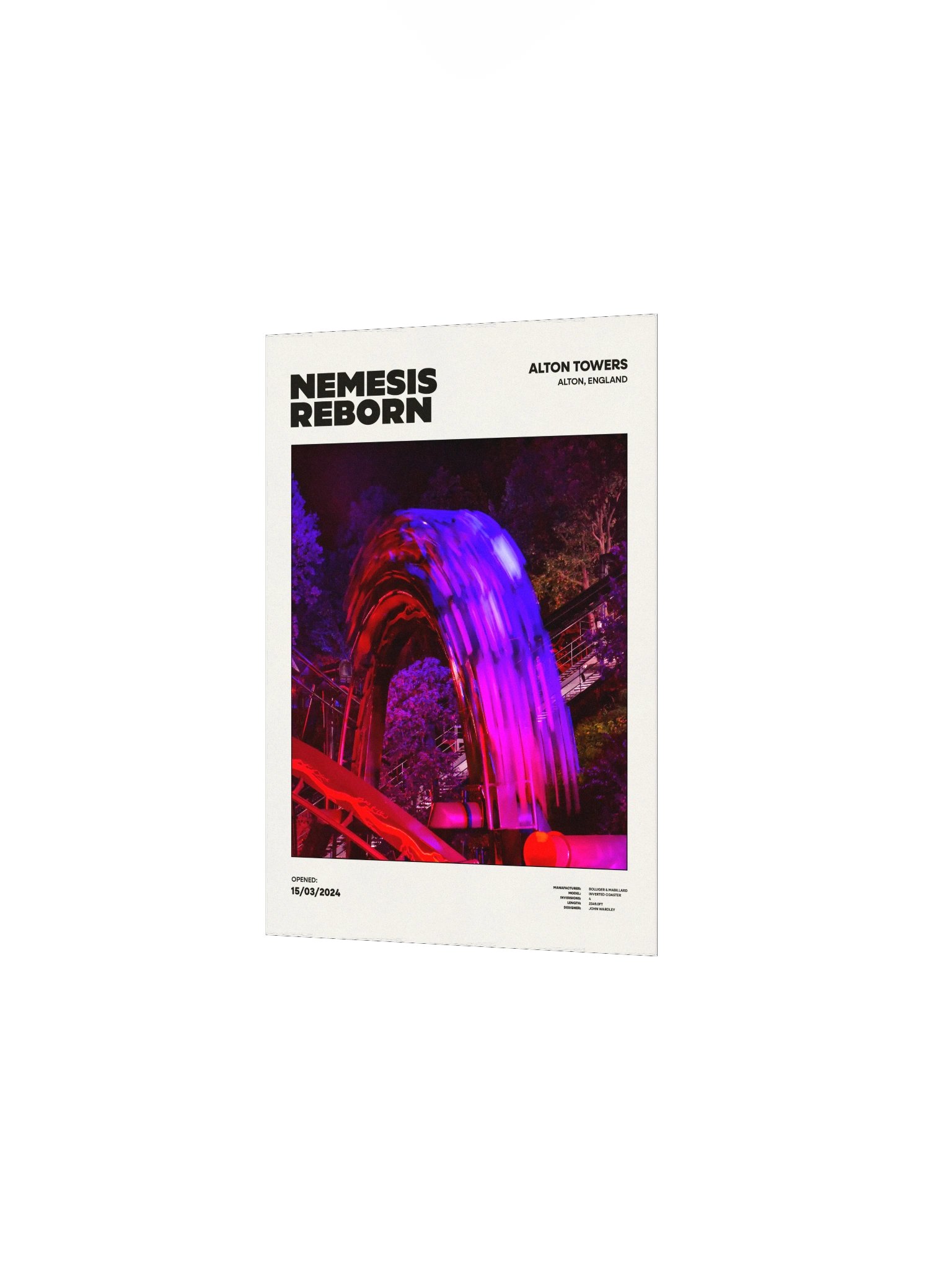 Nemesis Reborn Loop Night Premium Poster product image (2)