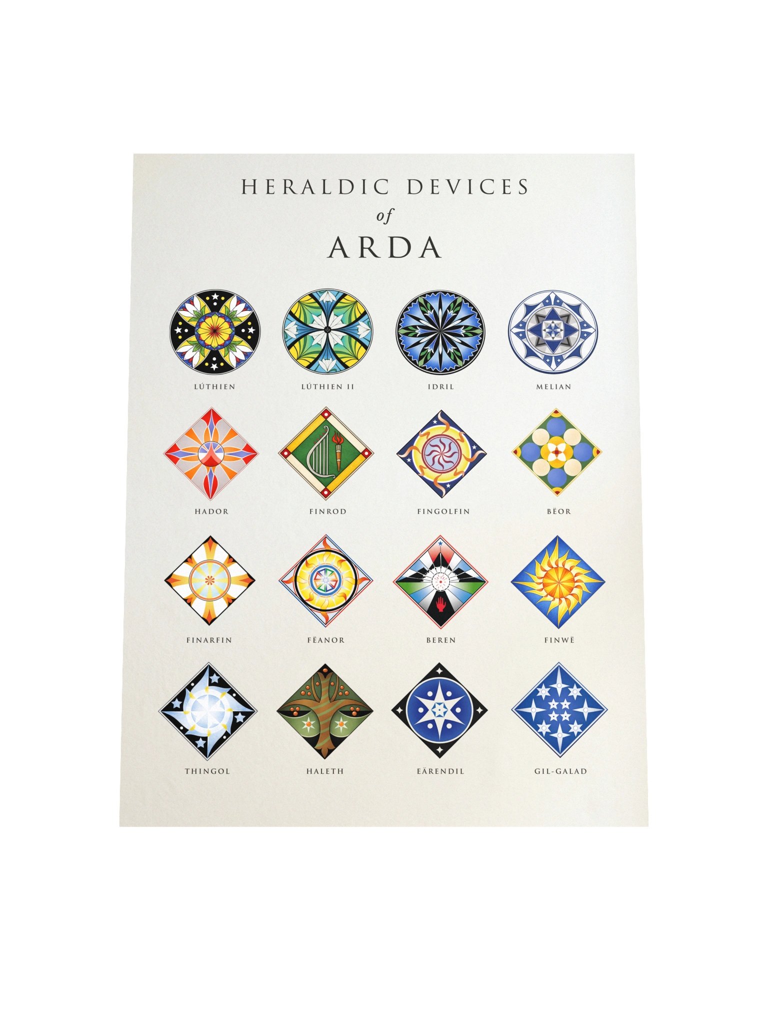 Heraldic Devices – Fine Art Print product image (4)