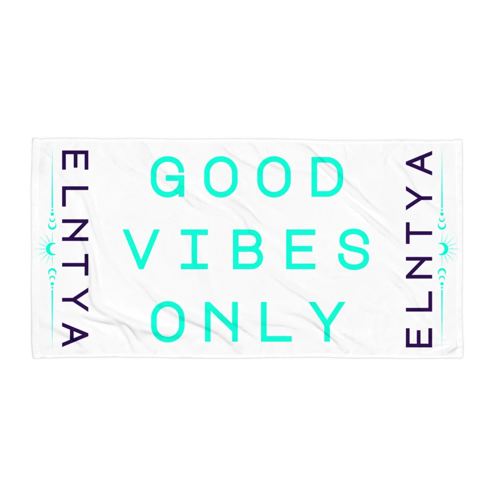 Good Vibes Beach Towel product image (1)