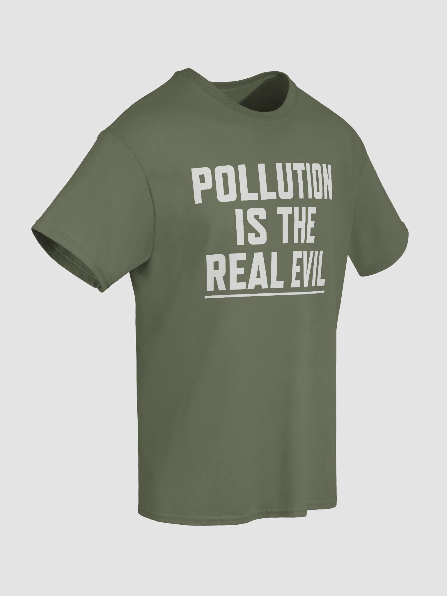 Pollution is the Real Evil - Shirt product image (8)