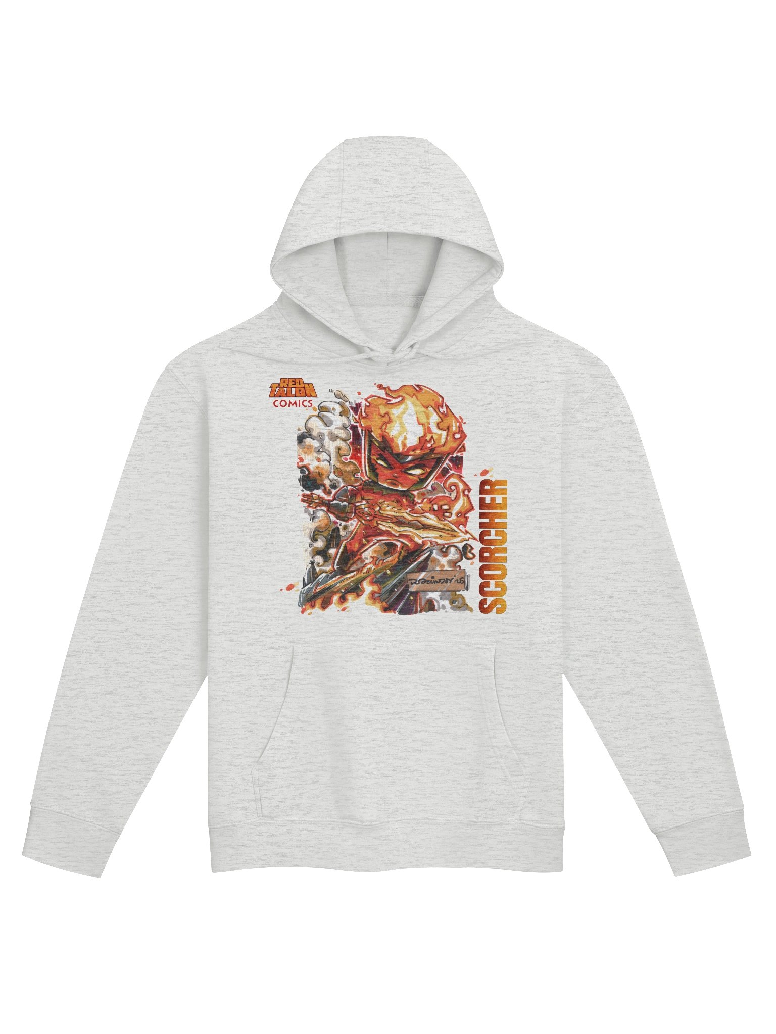 Scorcher Chibi Hoodie – Red Talon Series product image (9)