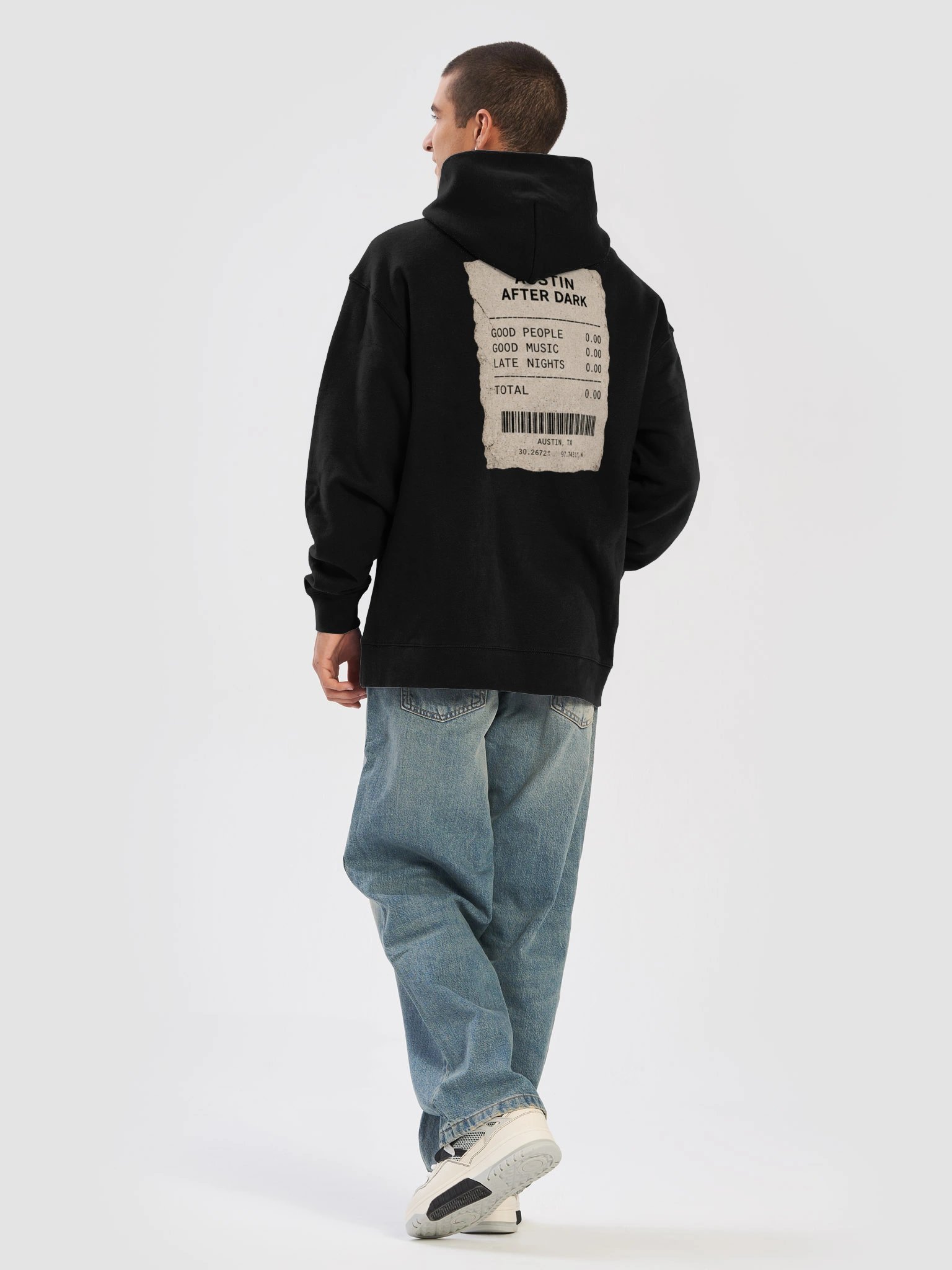 ATX After Dark Receipt Heavyweight Premium Hoodie product image (16)
