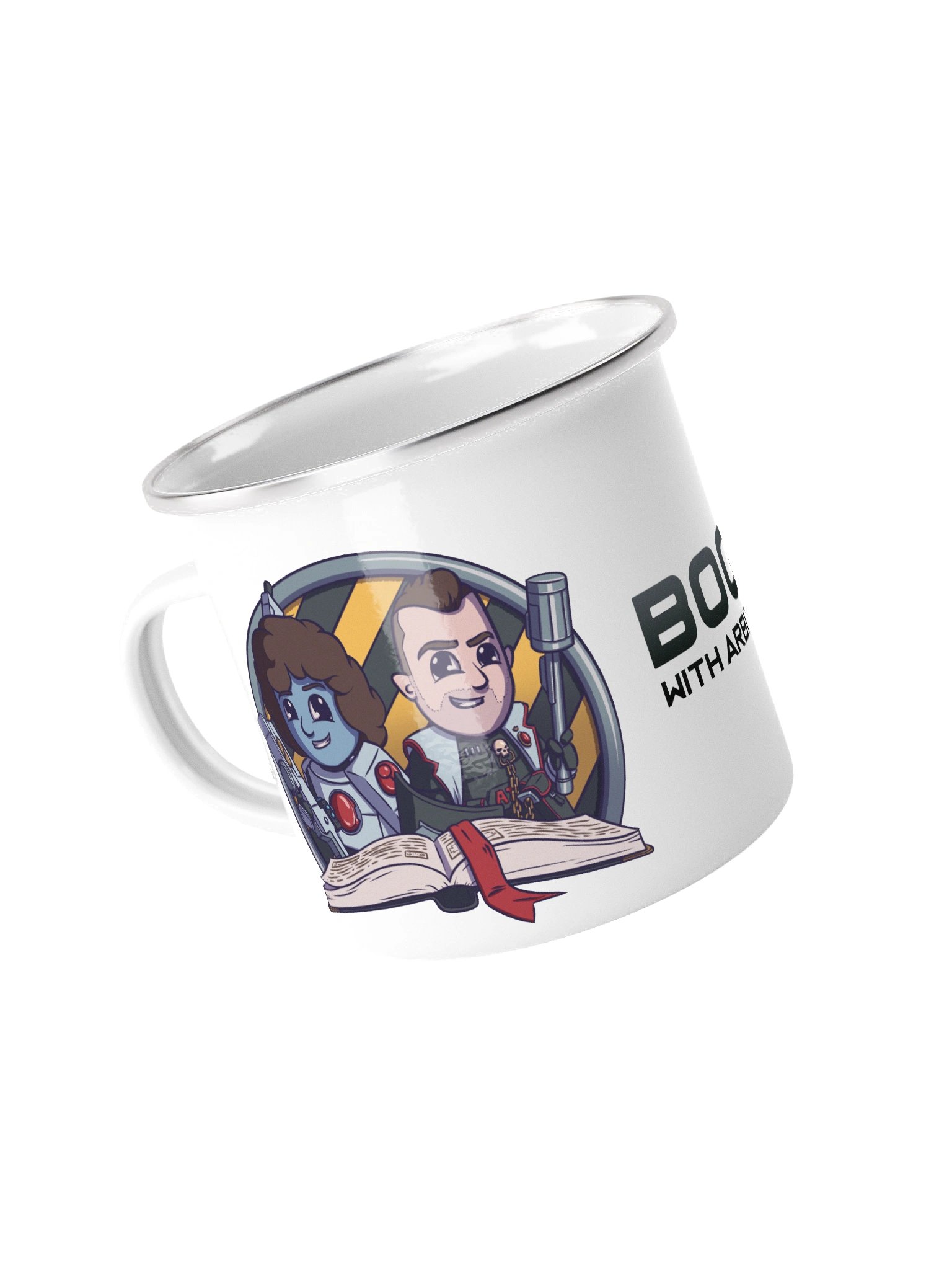 BOOK CLUB Enamel Mug product image (1)