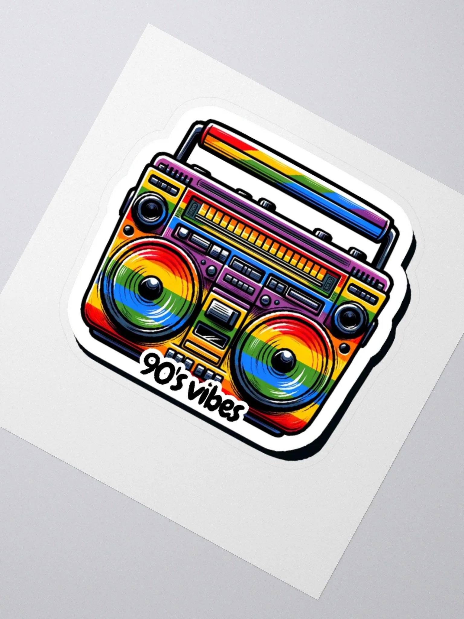 90's Music-90's Vibes-Music in My Soul Sticker product image (6)