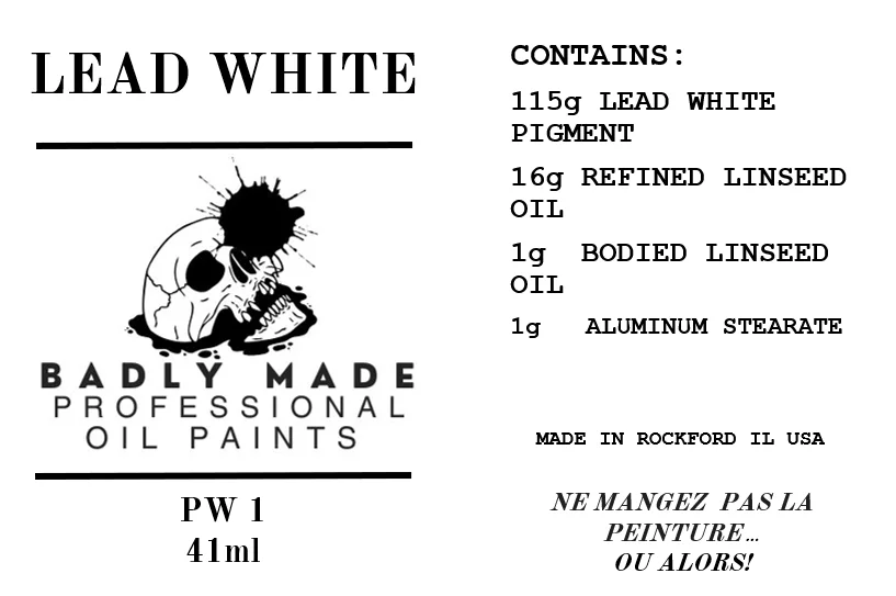 BADLY MADE PROFESSIONAL OIL PAINT FULL MIXING SET product image (3)