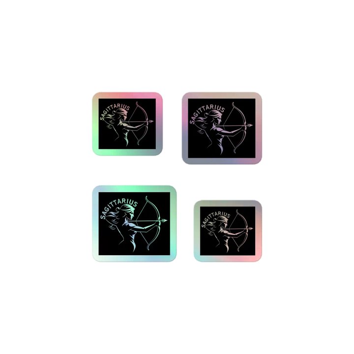 Sagittarius Archer Holo Sticker Pack product image (1)