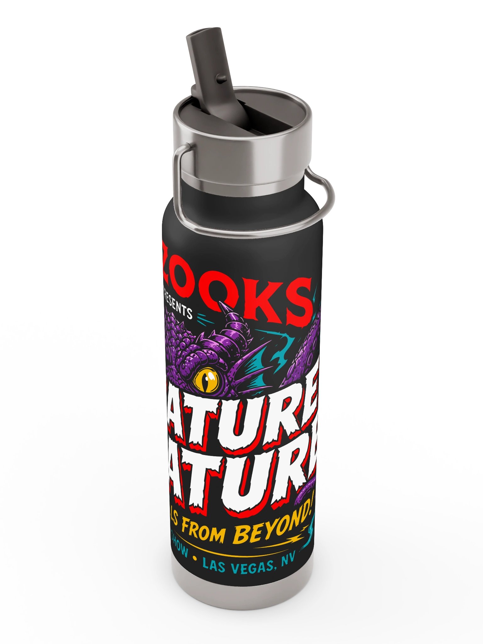 Creature Feature Insulated Bottle with Straw Lid product image (9)