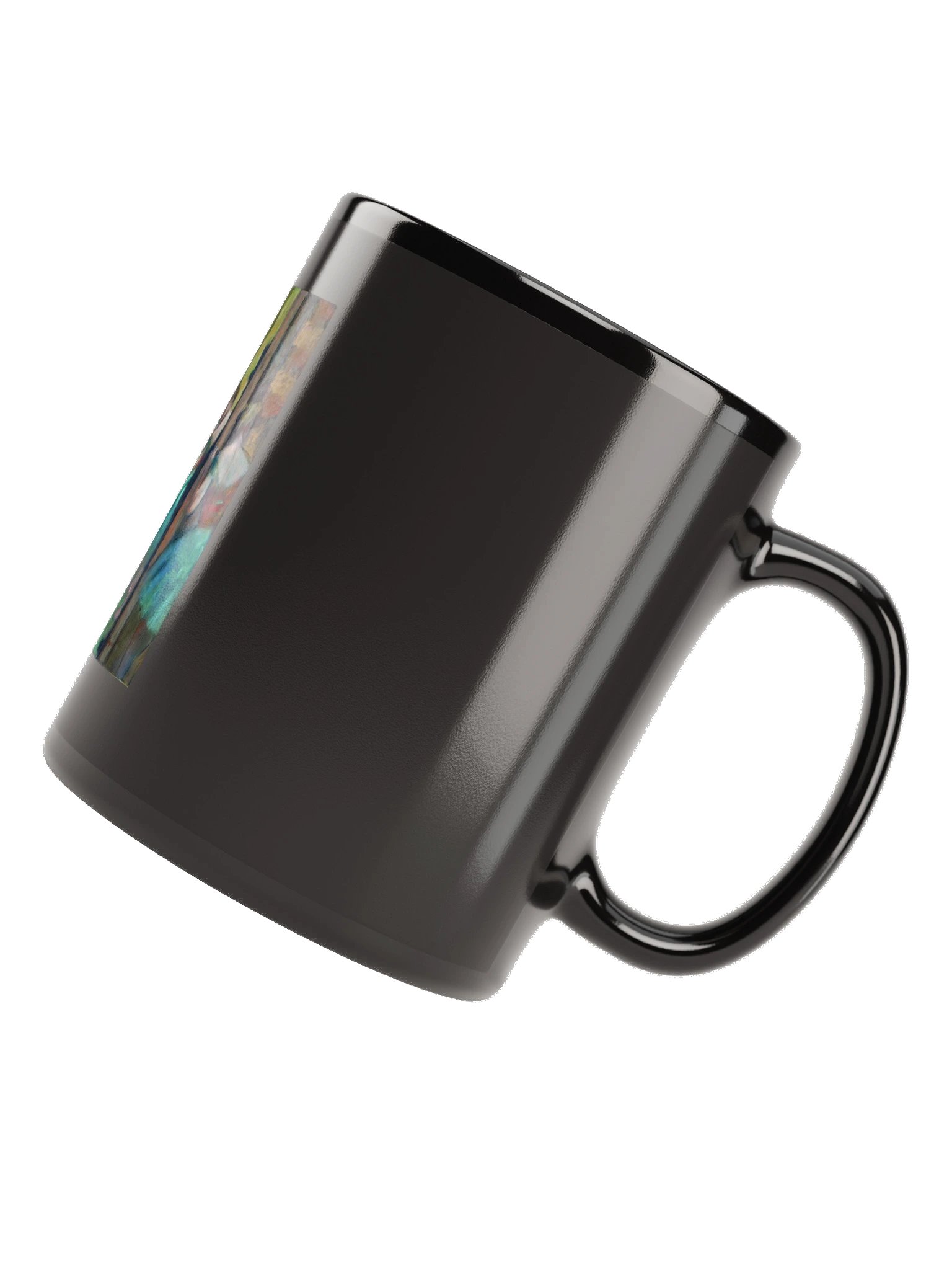 Dancers, Pink and Green — Black Mug product image (6)